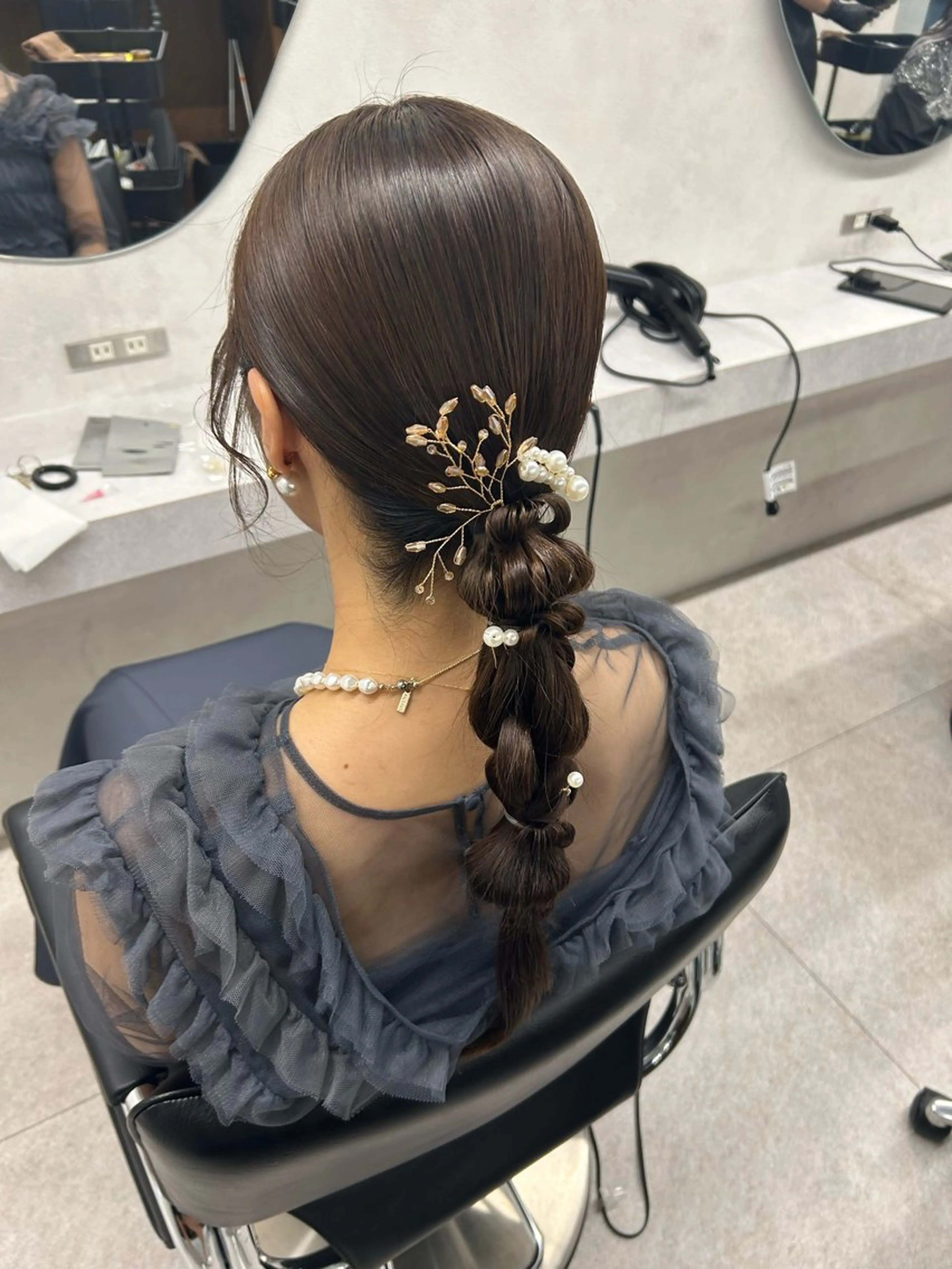 ロング ヘアアレンジ ヘアセット NOAHL大宮所属・🌷HARU 暖色/ヘアセット🫧のヘアスタイル