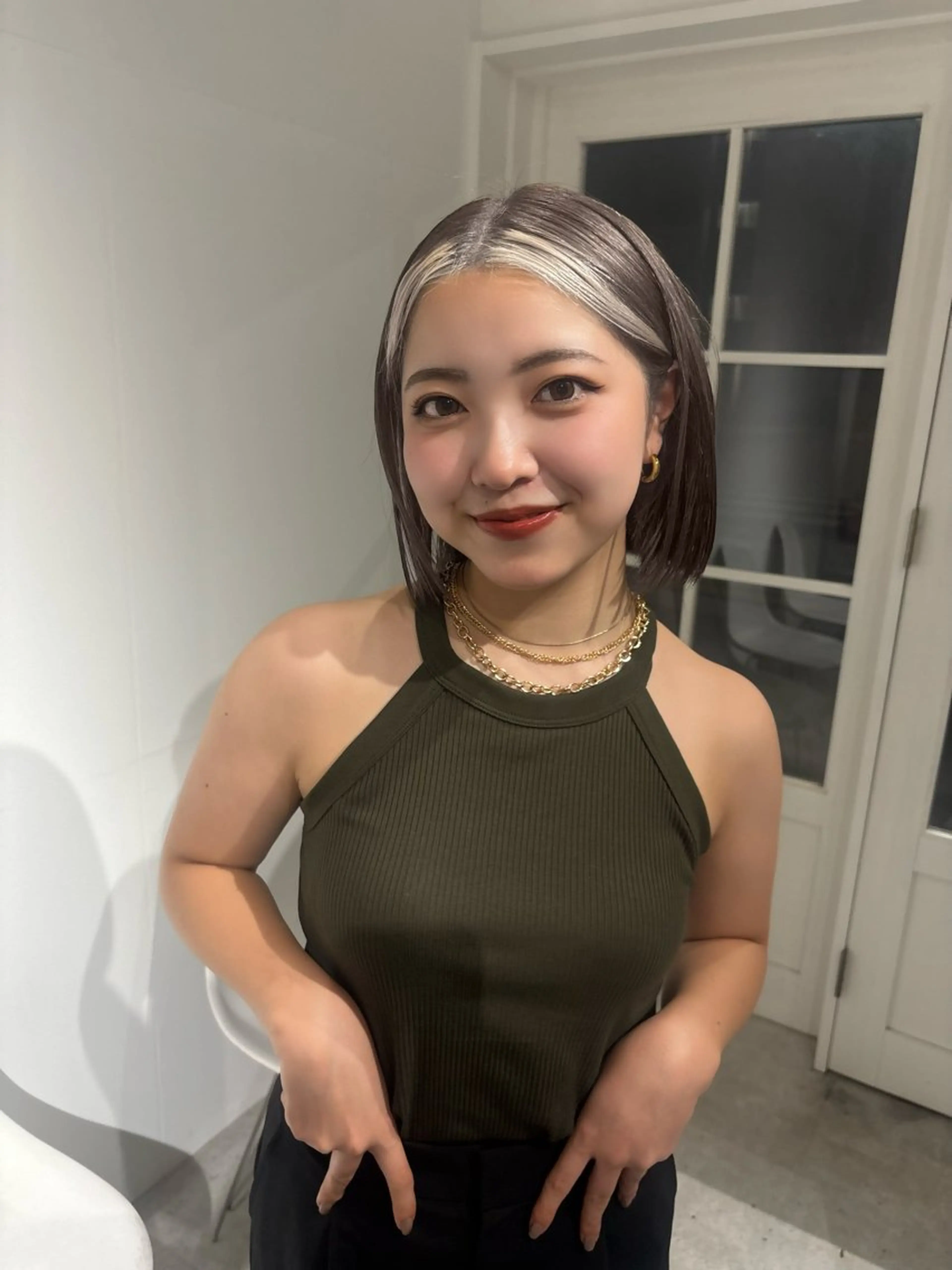 カラー juve.所属・マエダ ヒナのヘアスタイル