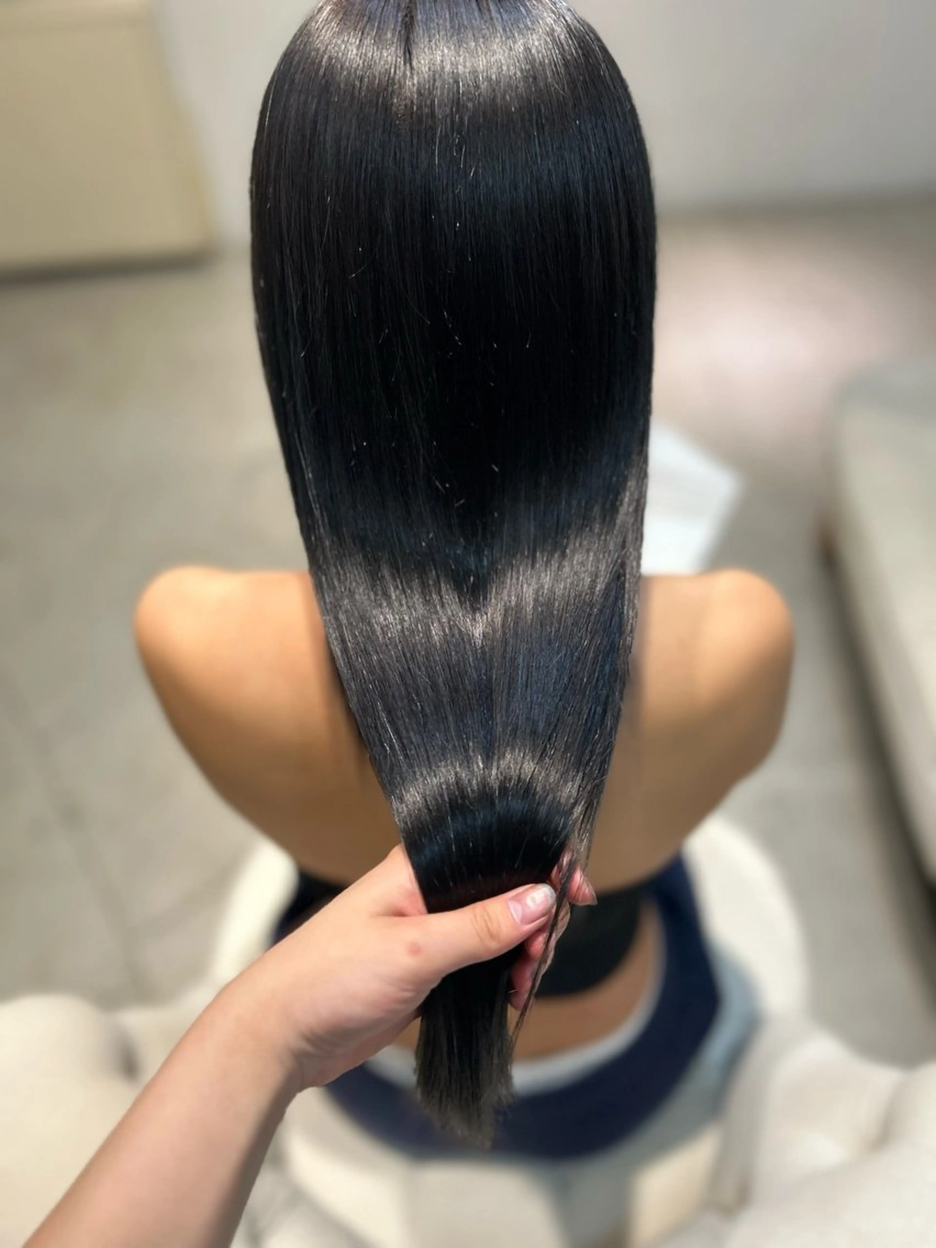ロング トリートメント トリートメント mellowman所属・⟡.·カリン/暗髪/ 艶髪/レイヤー⟡.·のヘアスタイル