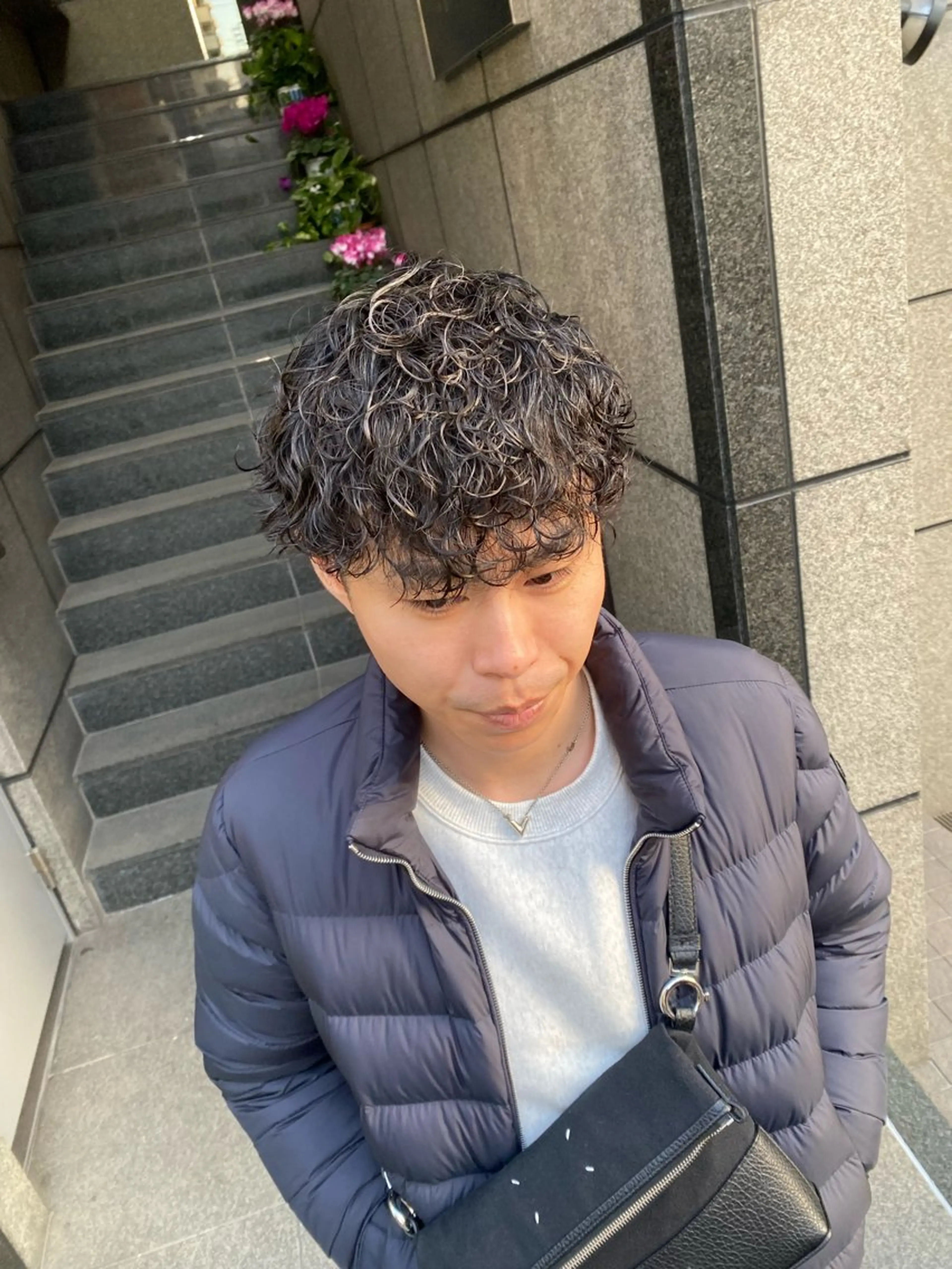 ショート パーマ メンズ 🧸千葉 碧和🧸のヘアスタイル