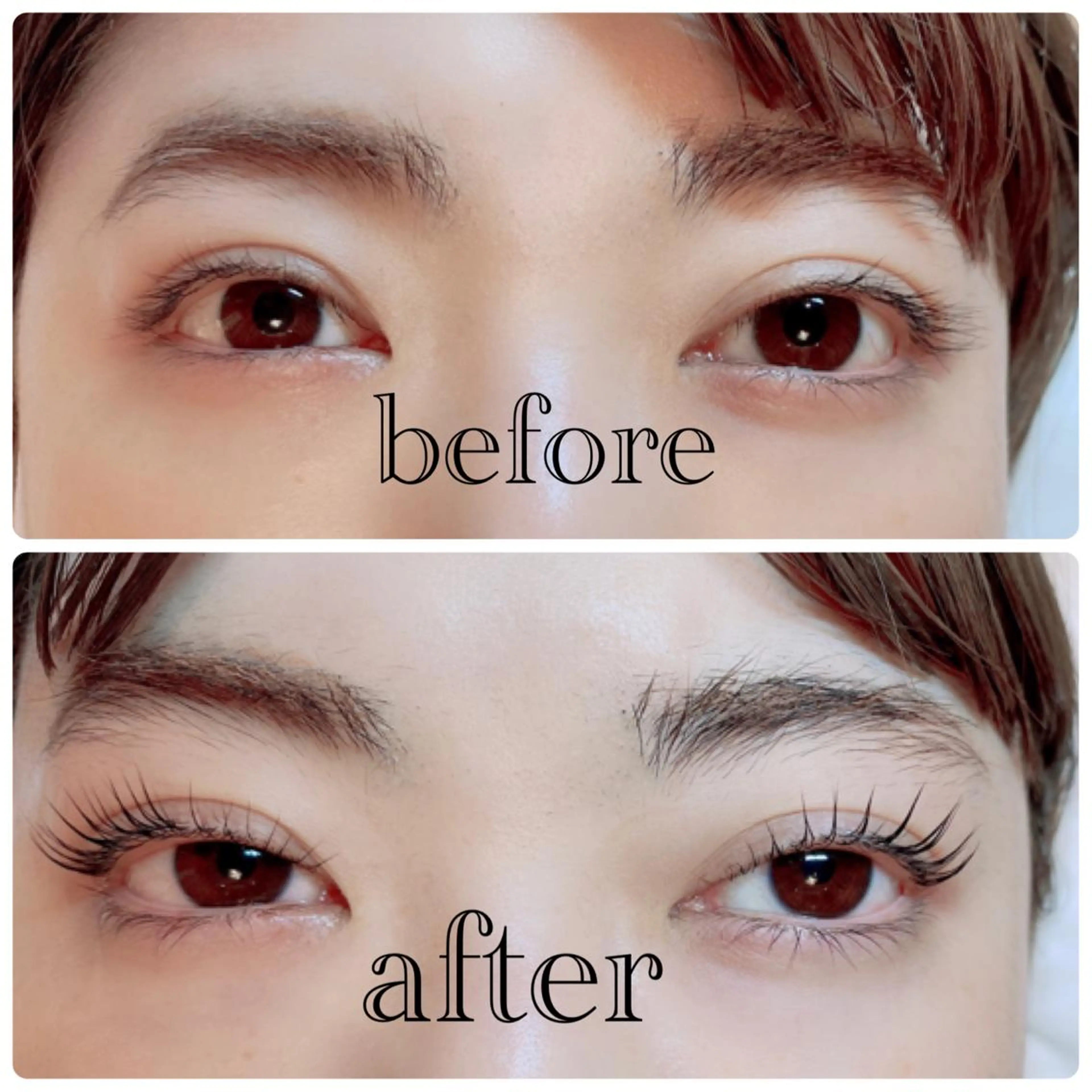 マツエク・マツパ パリジェンヌラッシュリフト マツパ INS Beauty 池袋のマツエク・マツパデザイン
