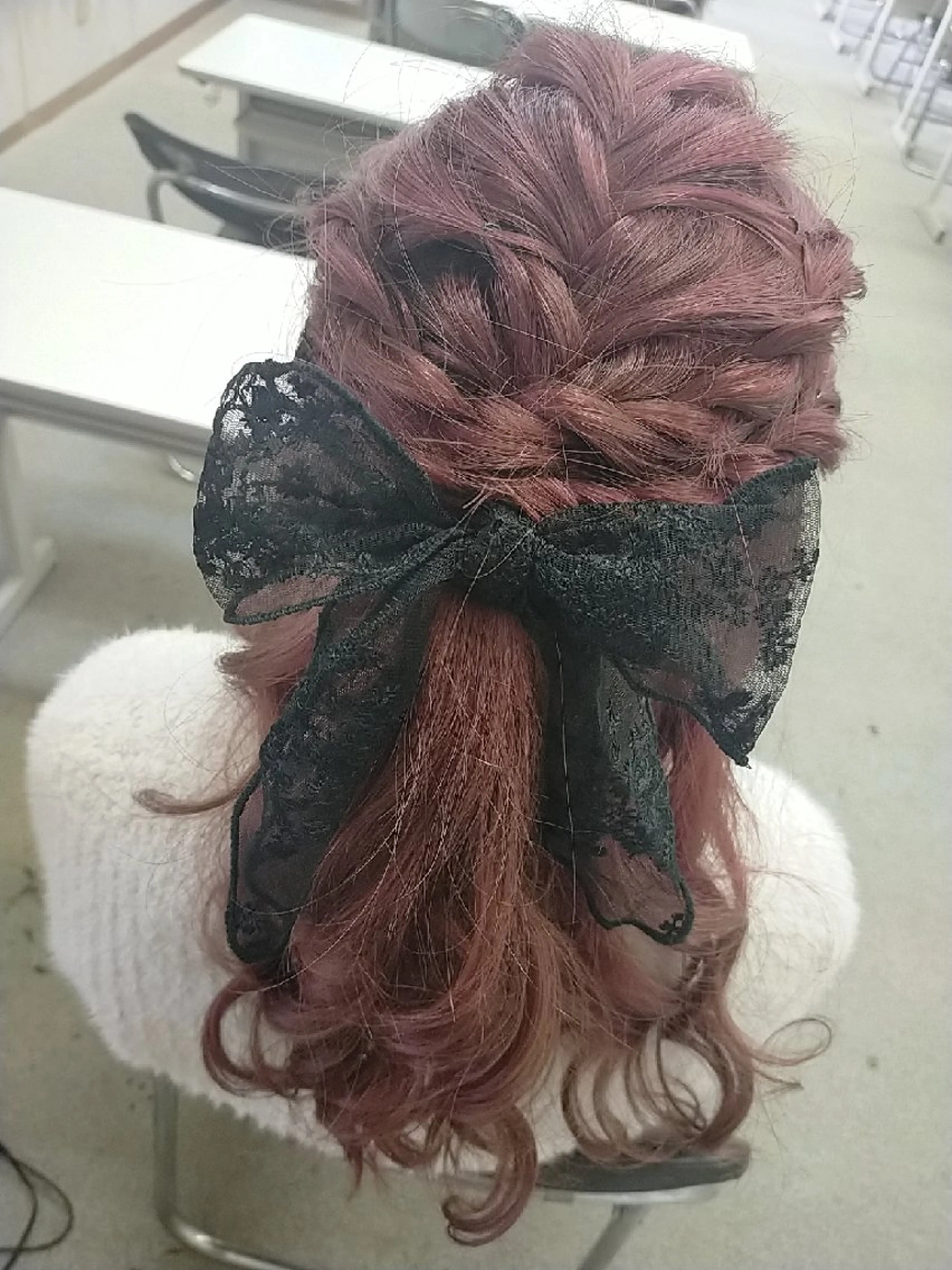 ヘアアレンジ ロング ハーフアップ Liberty 🎀 𝕂𝕒𝕟𝕟𝕒のヘアスタイル