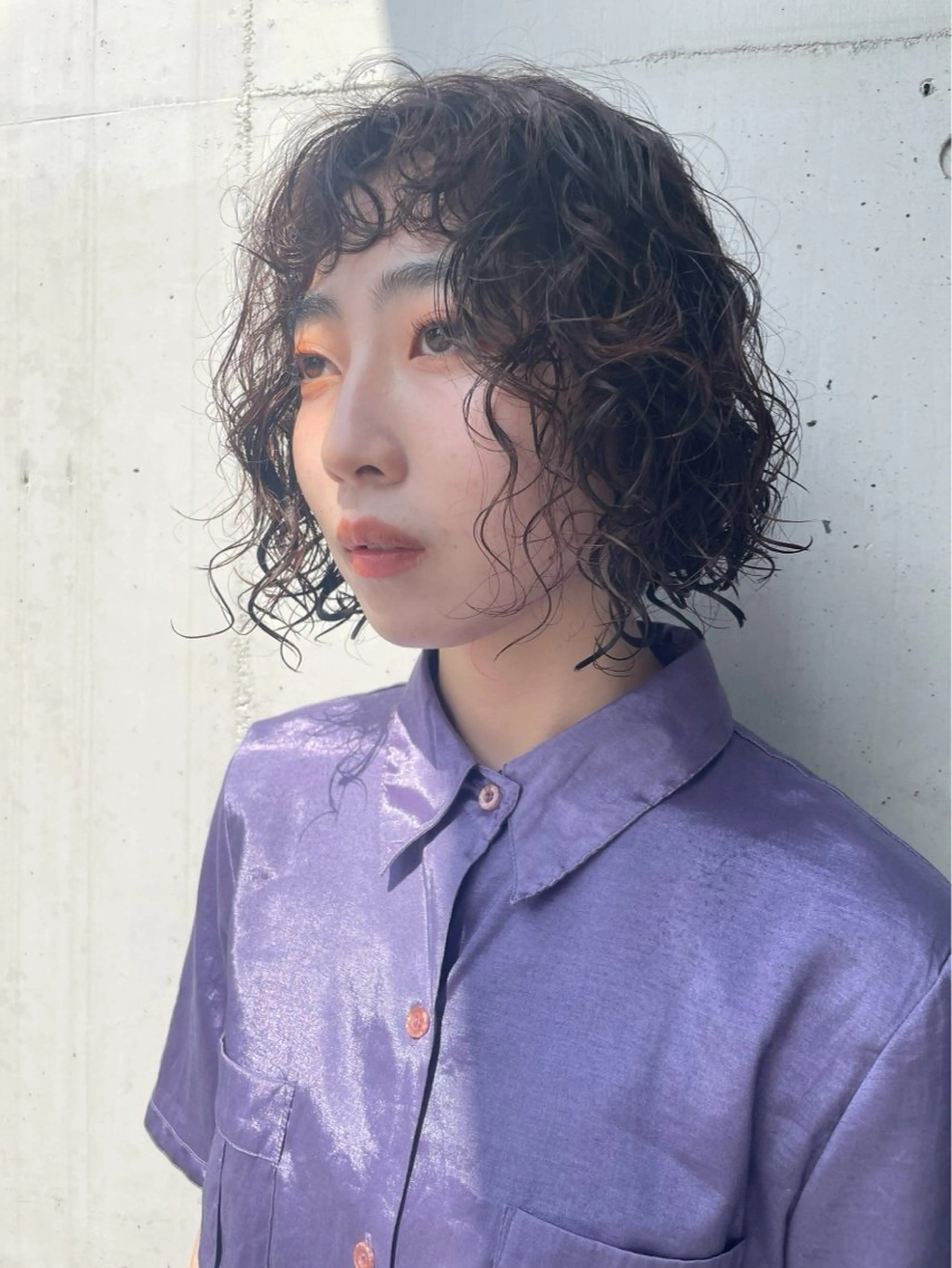 ショート カット パーマ hair&make FORS所属・宇留間 涼香のヘアスタイル