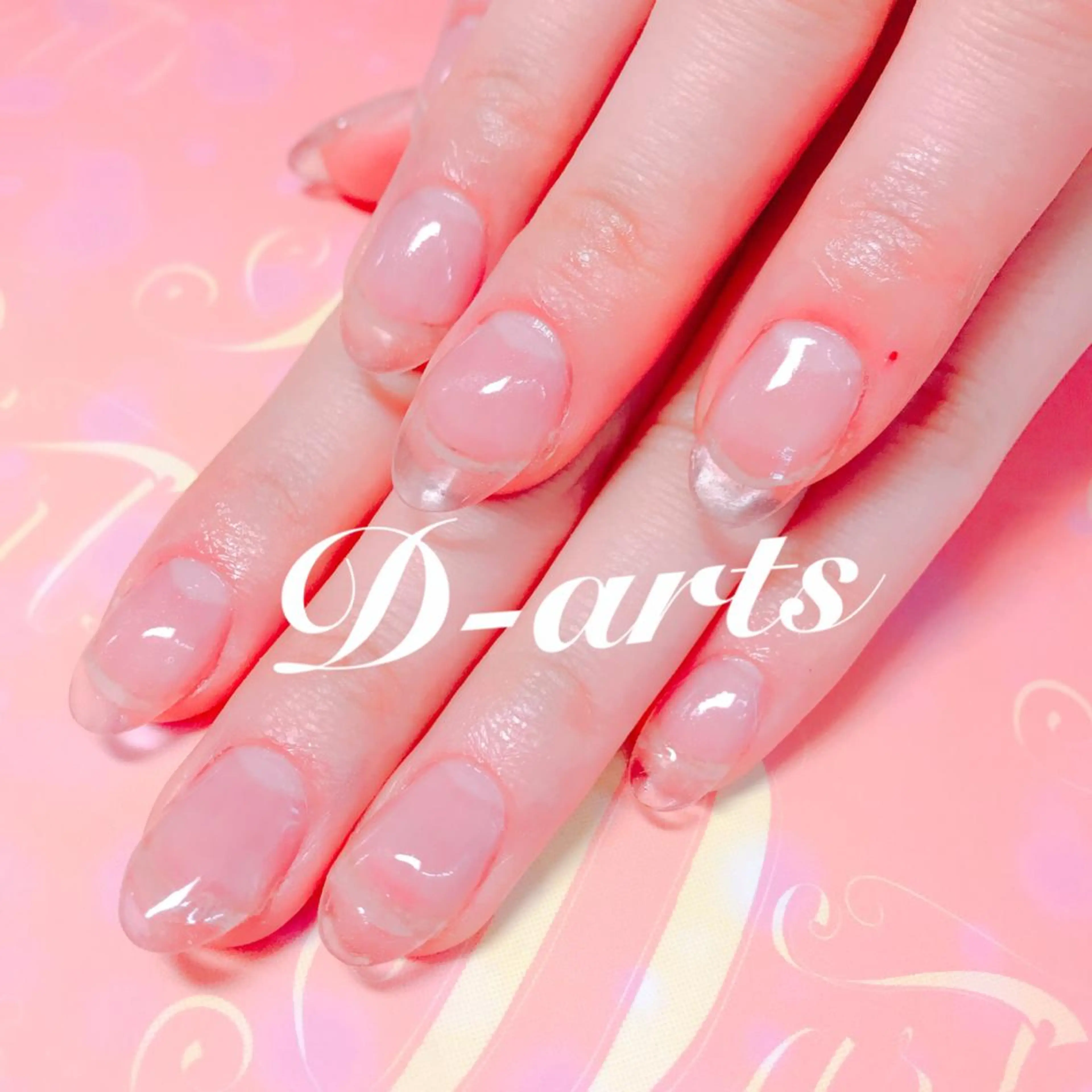 ネイル 長さ出し S&S 村田小百合のネイルデザイン