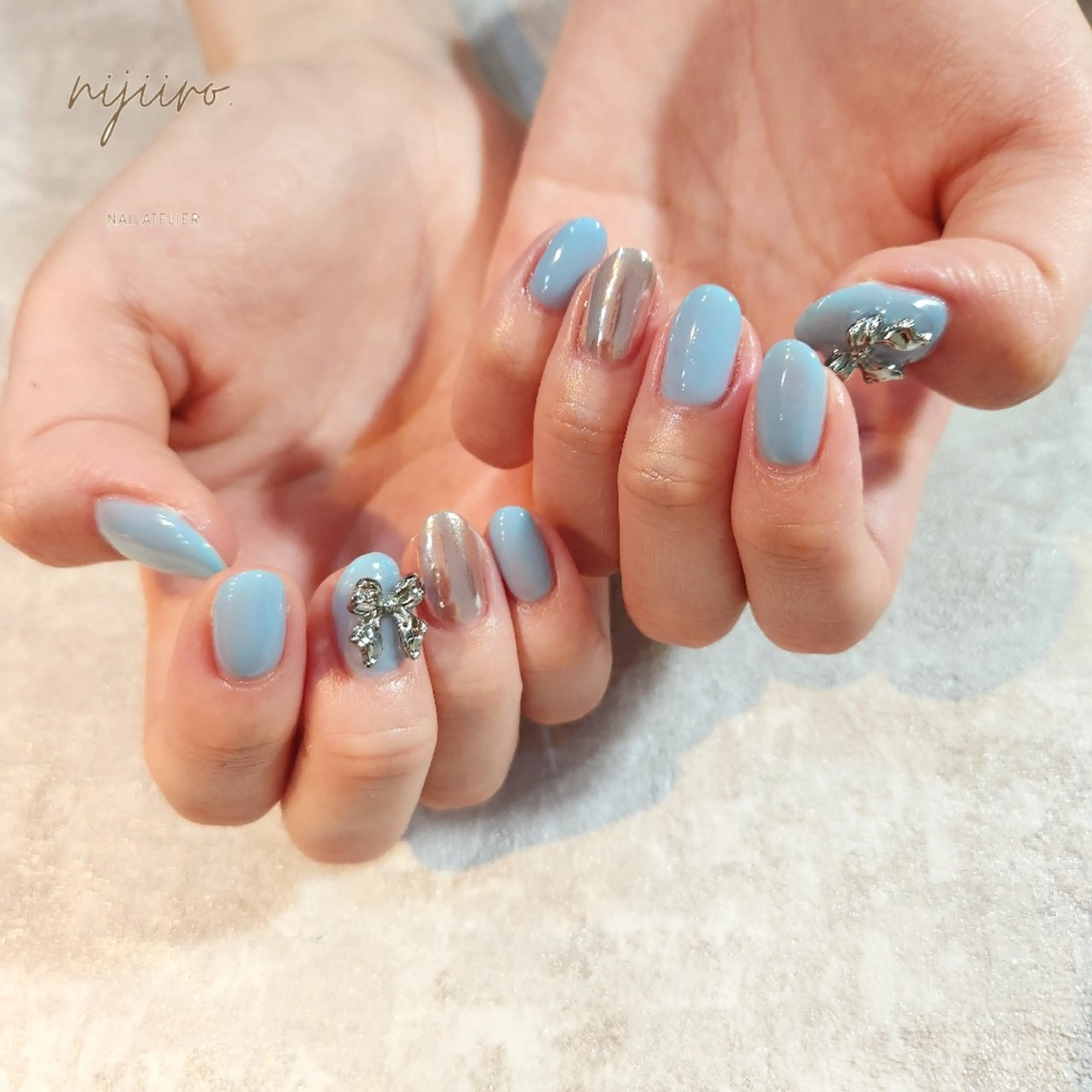 ネイル ハンドネイル nailatelier nijiiro.所属・nijiiro🌈 サトウのネイルデザイン