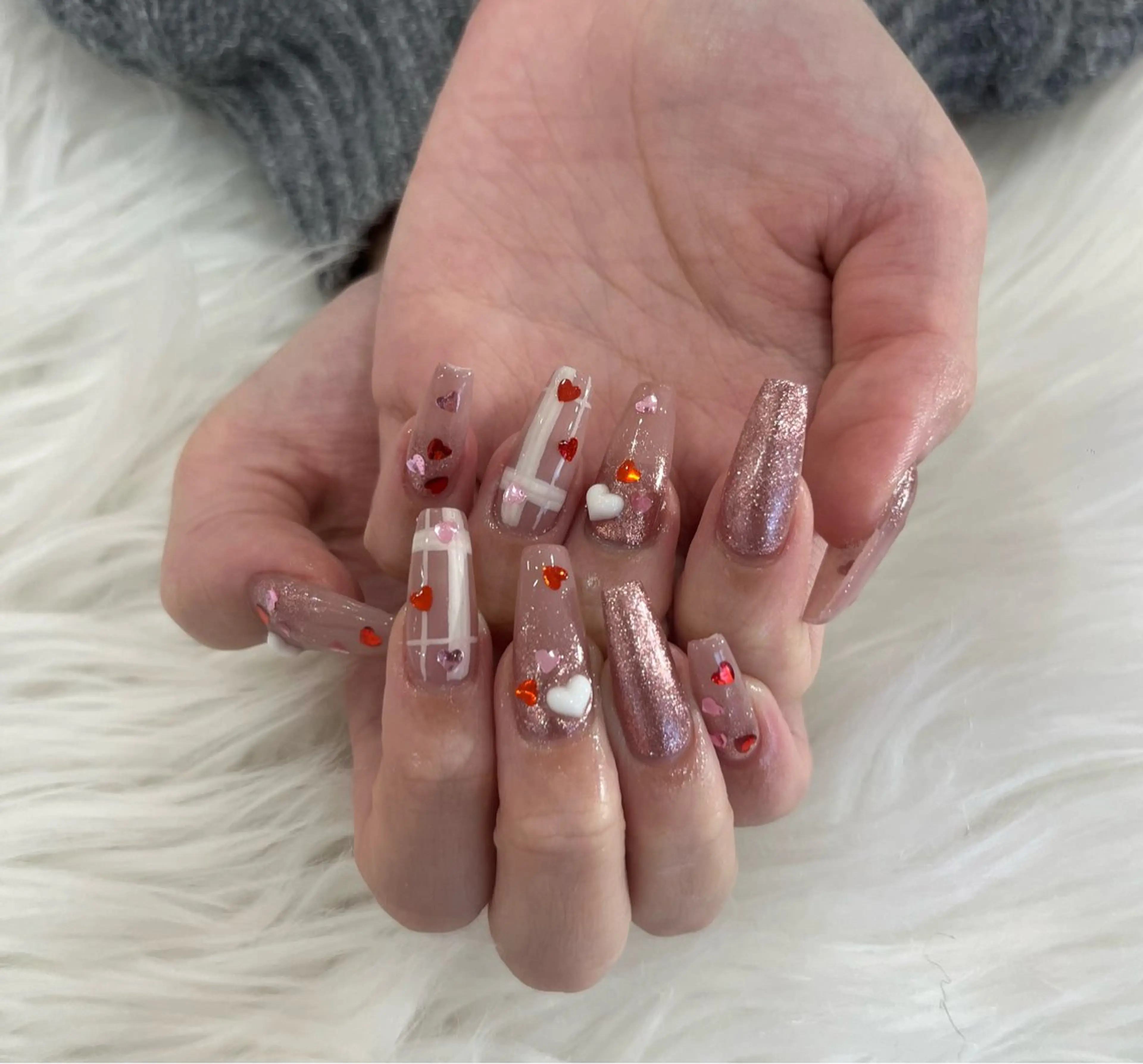 ネイル バレンタイン FLY Nail Salonのネイルデザイン