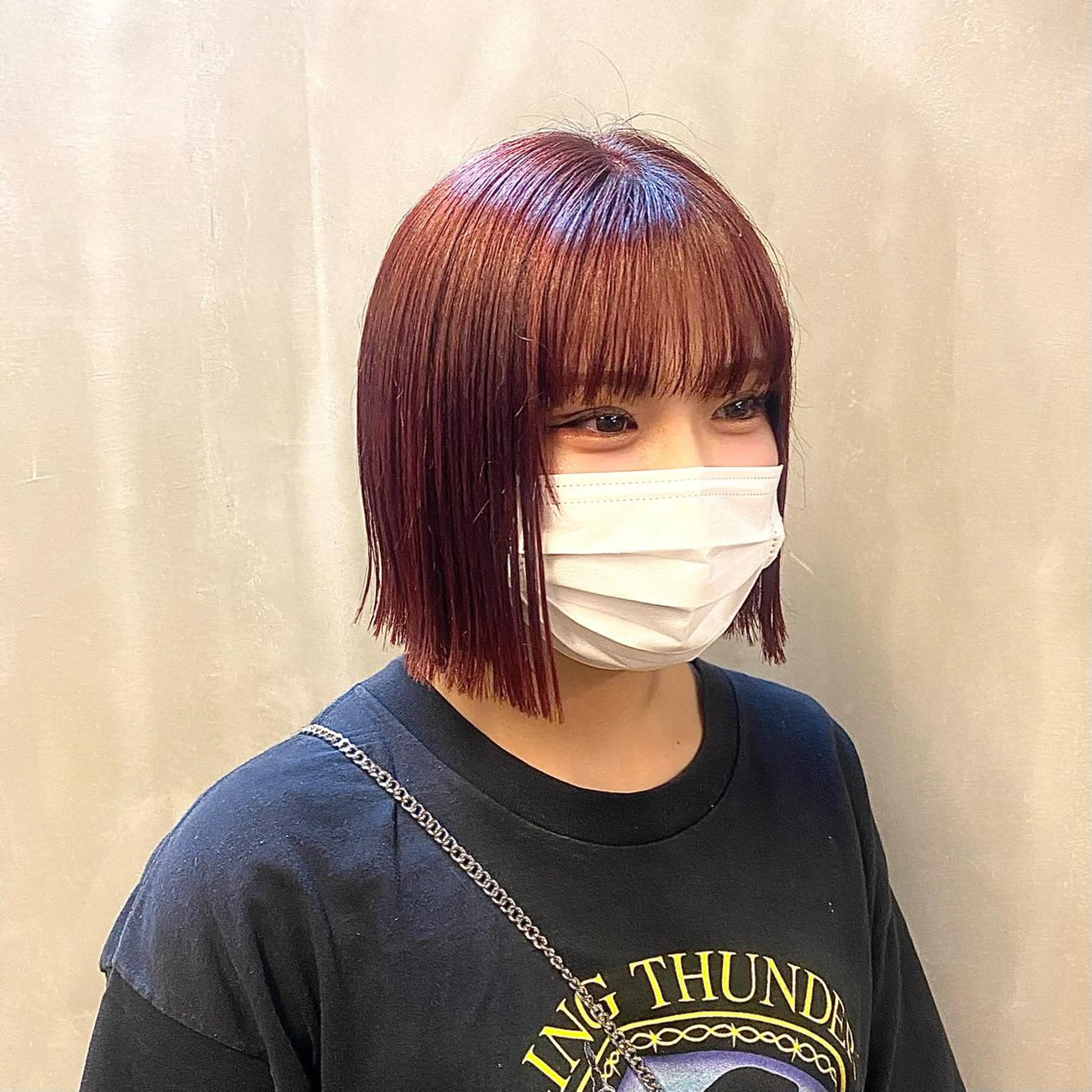 ミディアム カラー パーマ ヘアアレンジ ブリーチ ブリーチなしカラー カット ヘアカラー トリートメント ハル🌸柔色/ ブリーチなし/艶髪のヘアスタイル