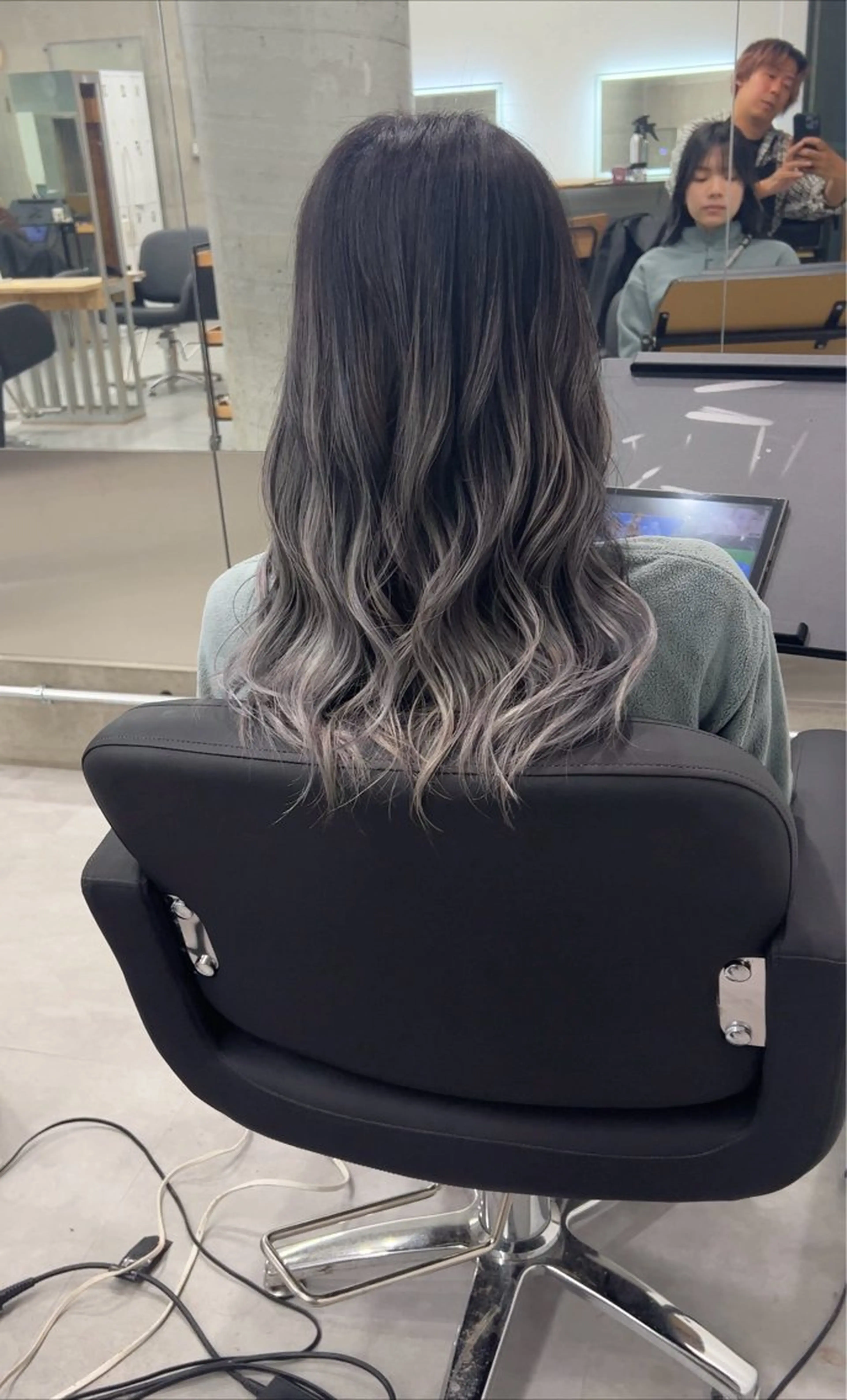 ロング カラー バレイヤージュ ブリーチ ケアブリーチ ダブルカラー ハイトーンカラー welring hair salon所属・welring hair salonのヘアスタイル