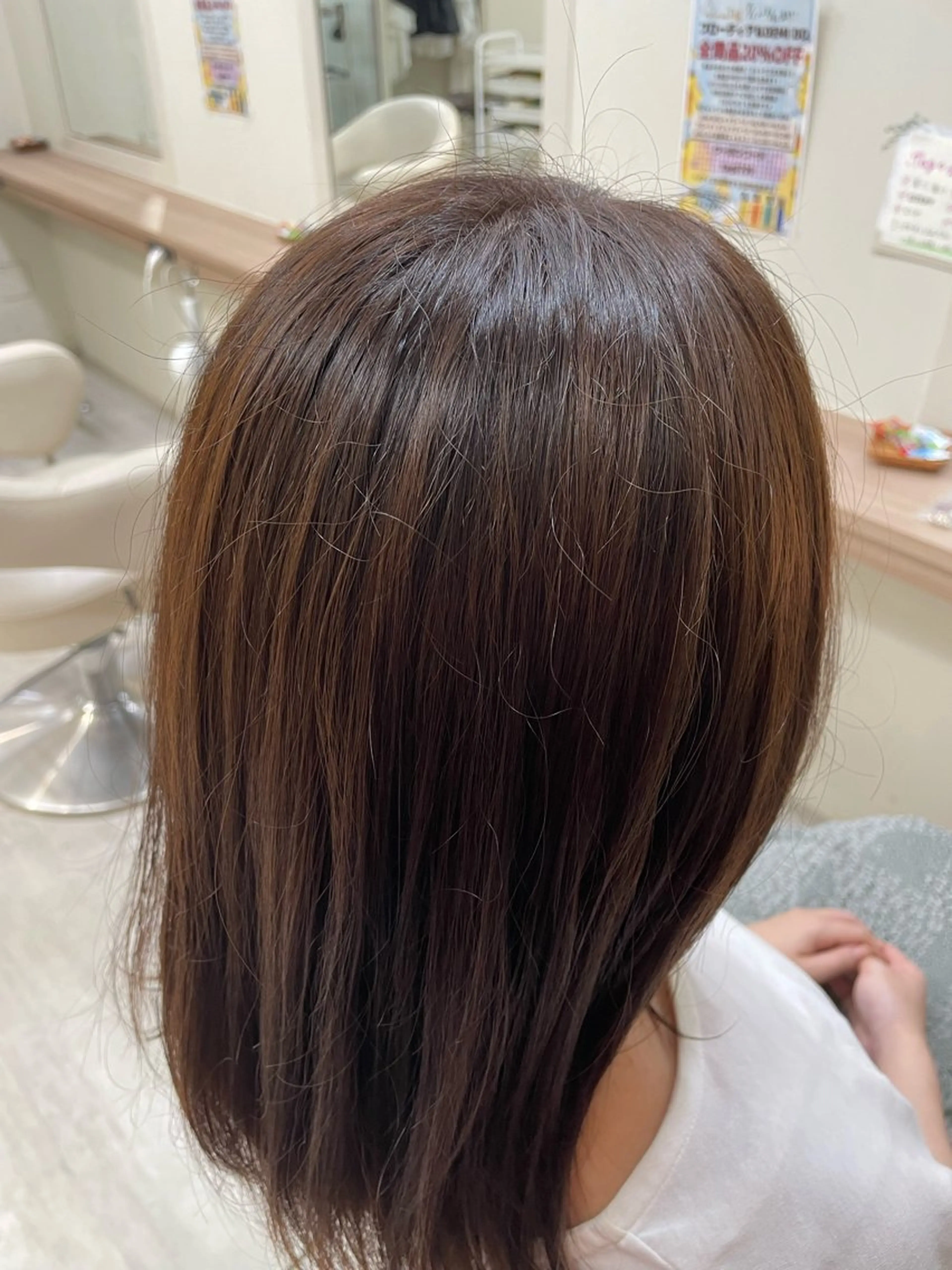 セミロング Nest千葉颯 パーマモデル募集のヘアスタイル