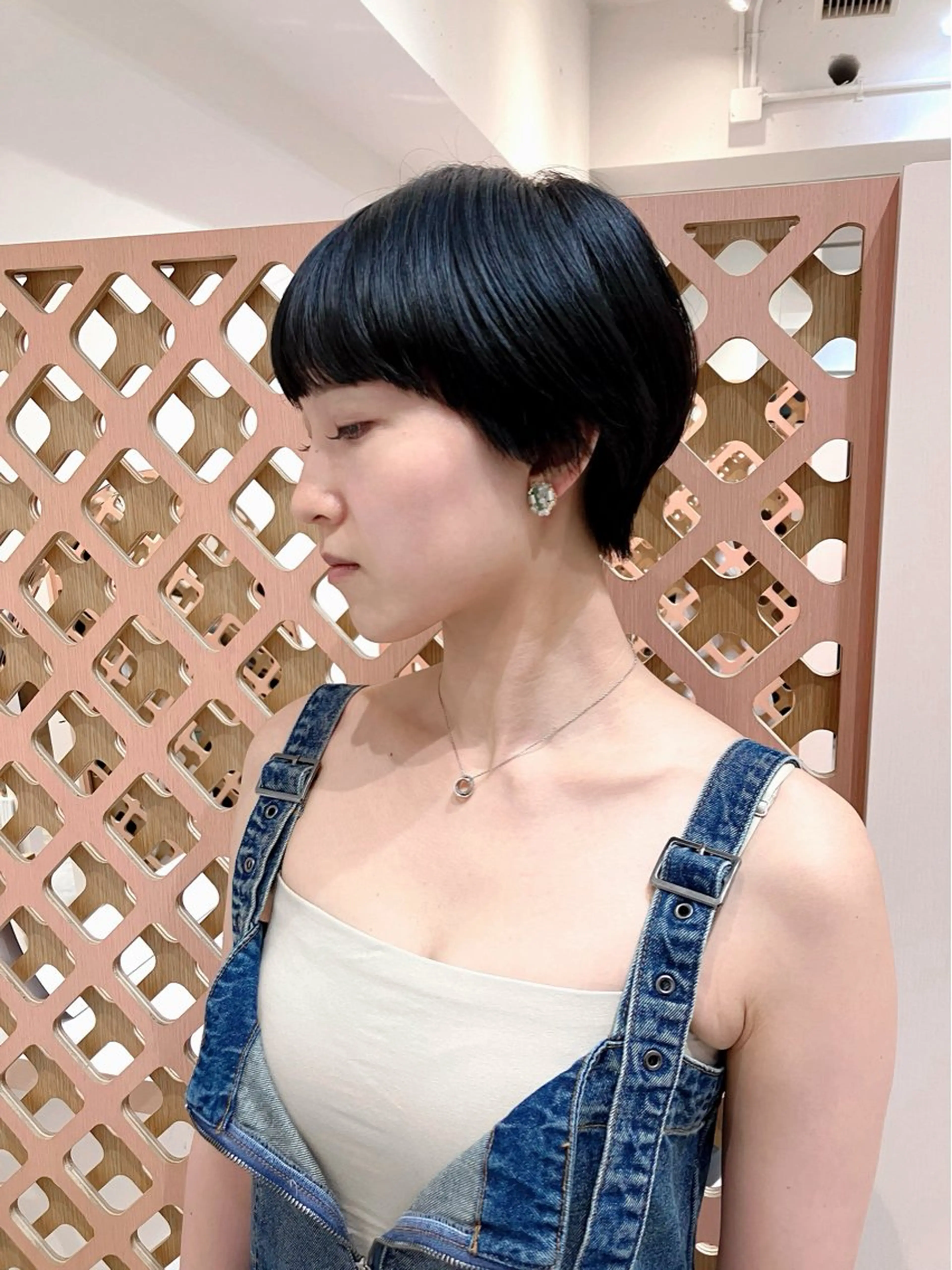 ショート ショートヘア ワイドバング 川間 将彦のヘアスタイル