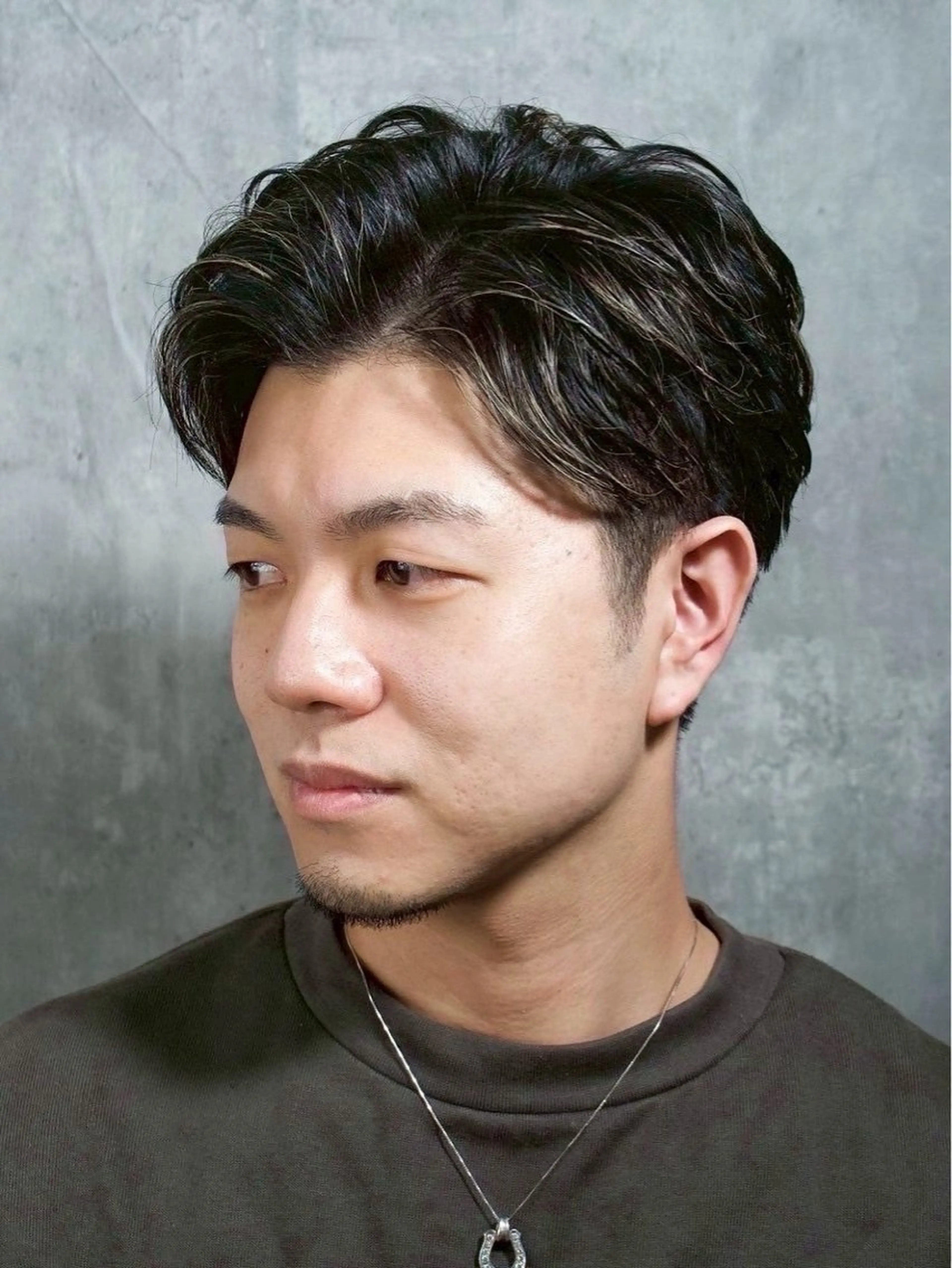 ミディアム ヘアアレンジ メンズ 井手 葉月のヘアスタイル