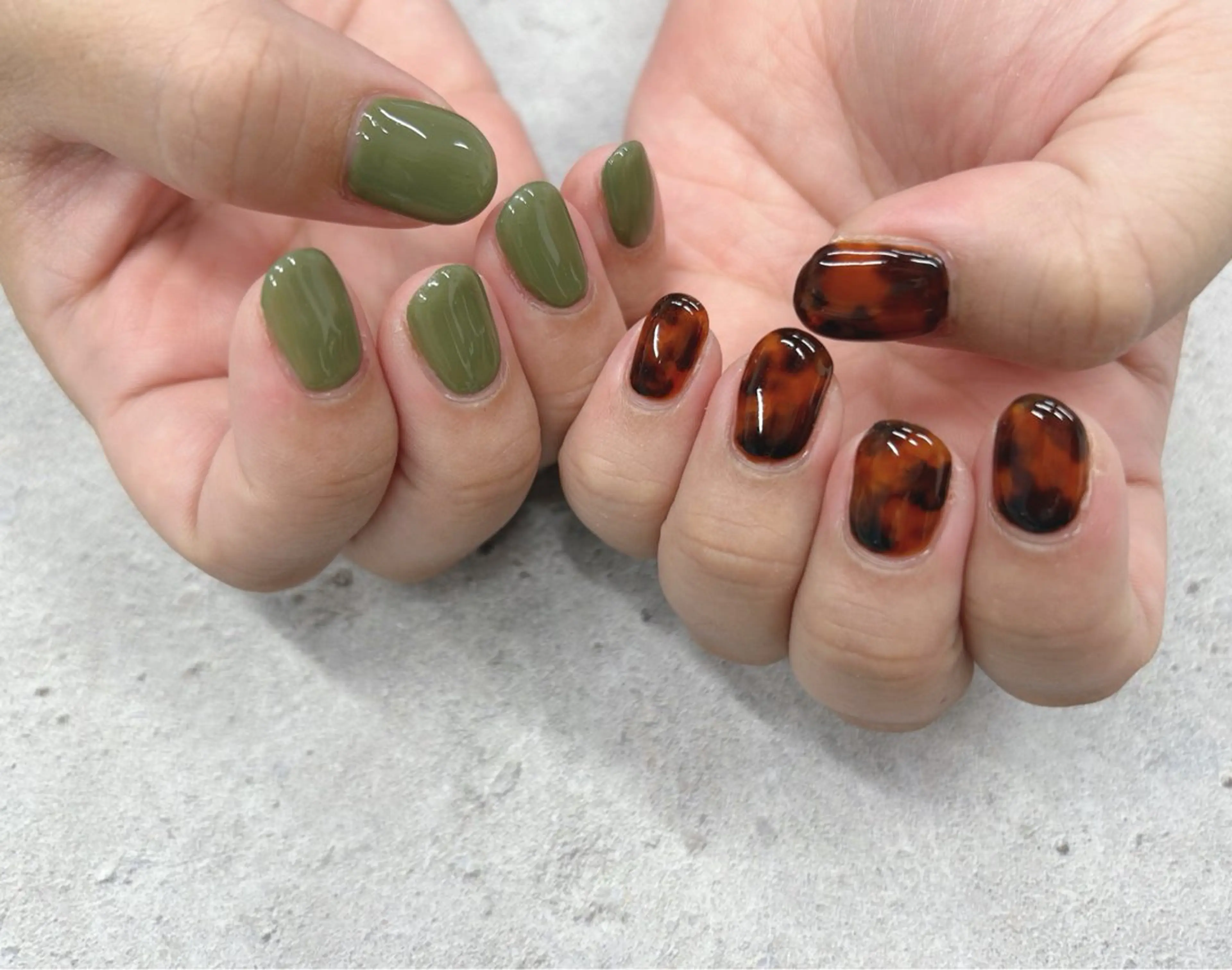 ネイル べっ甲ネイル ハンドネイル Nail Salon agré所属・agré ネイルサロン　アグレのネイルデザイン