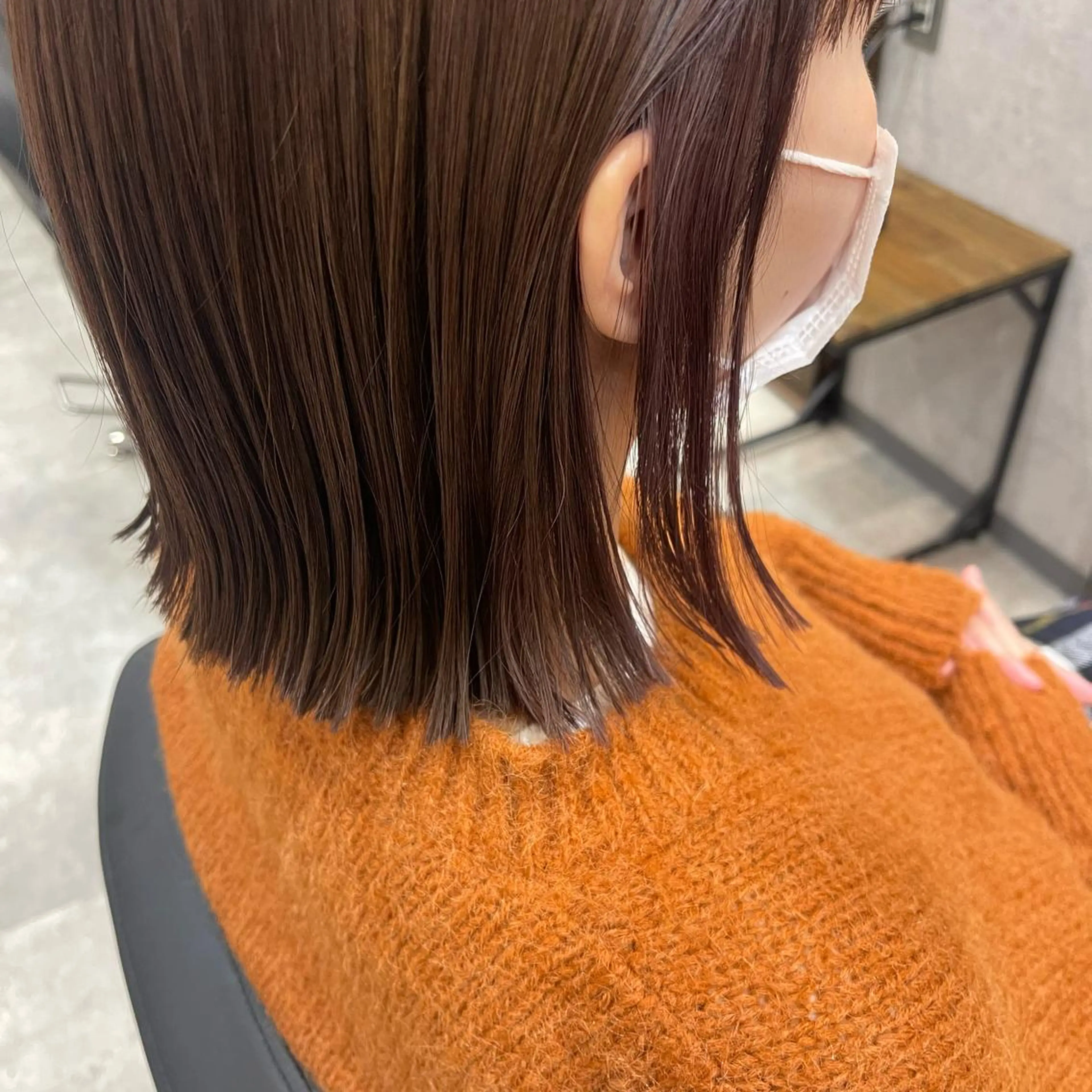 ミディアム カラー ヘアアレンジ カット merci.所属・🌻まさの あいり🌻のヘアスタイル