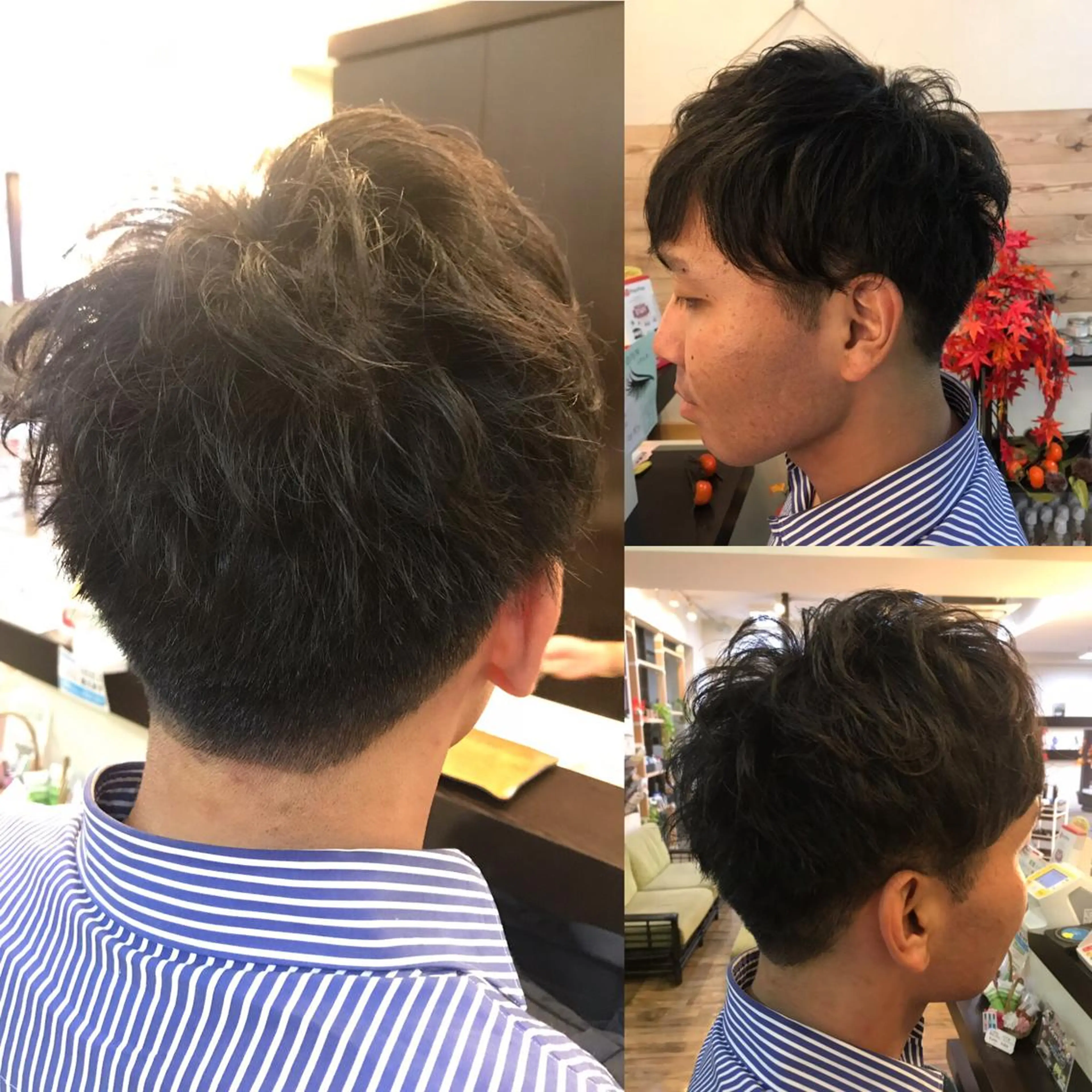 ショート メンズ 刈り上げ ショートヘア カット 赤羽、髪質改善サロン 吉野リョウスケのヘアスタイル