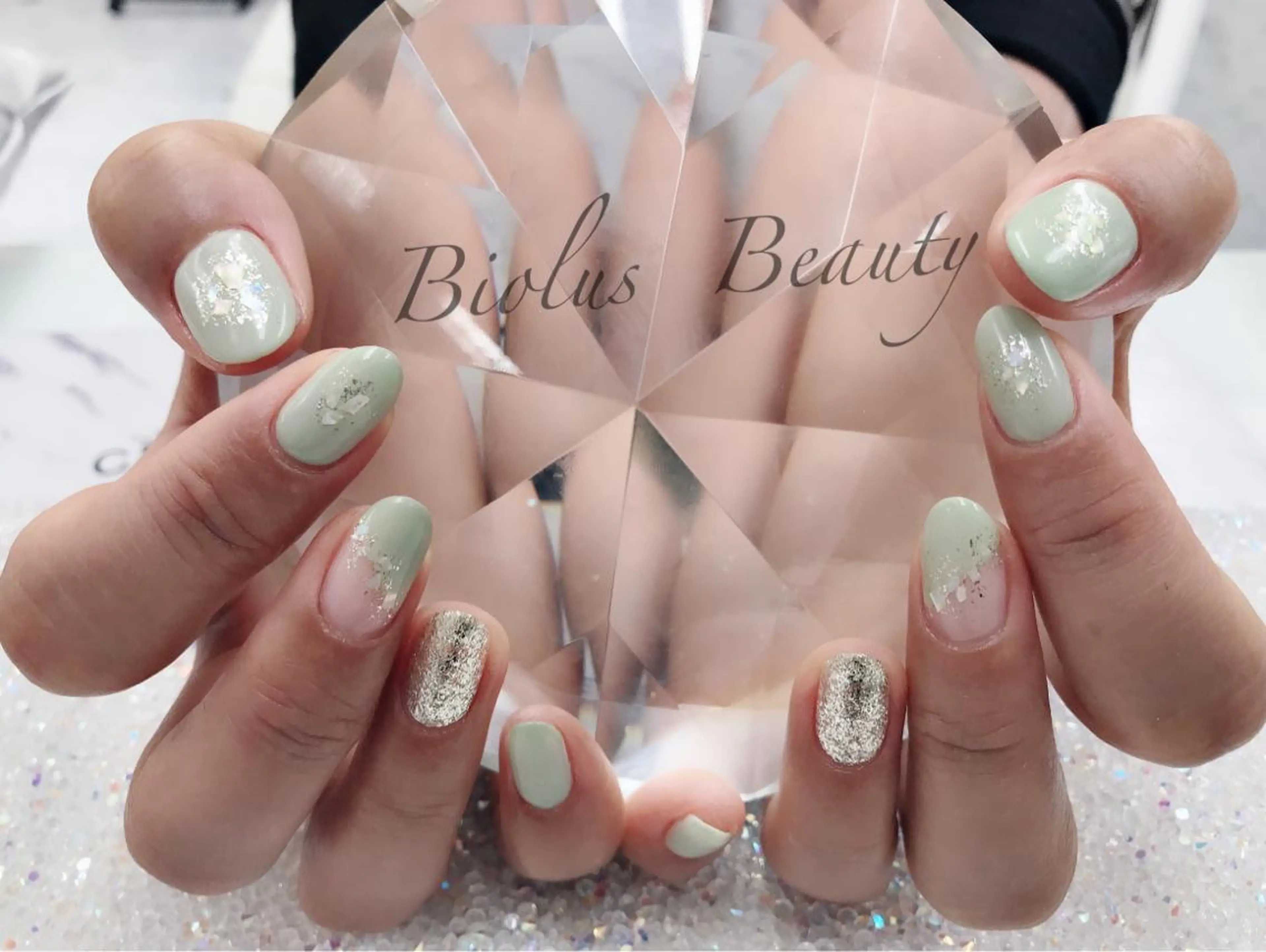 ネイル アートネイル 春ネイル vimore ネイルサロンのネイルデザイン