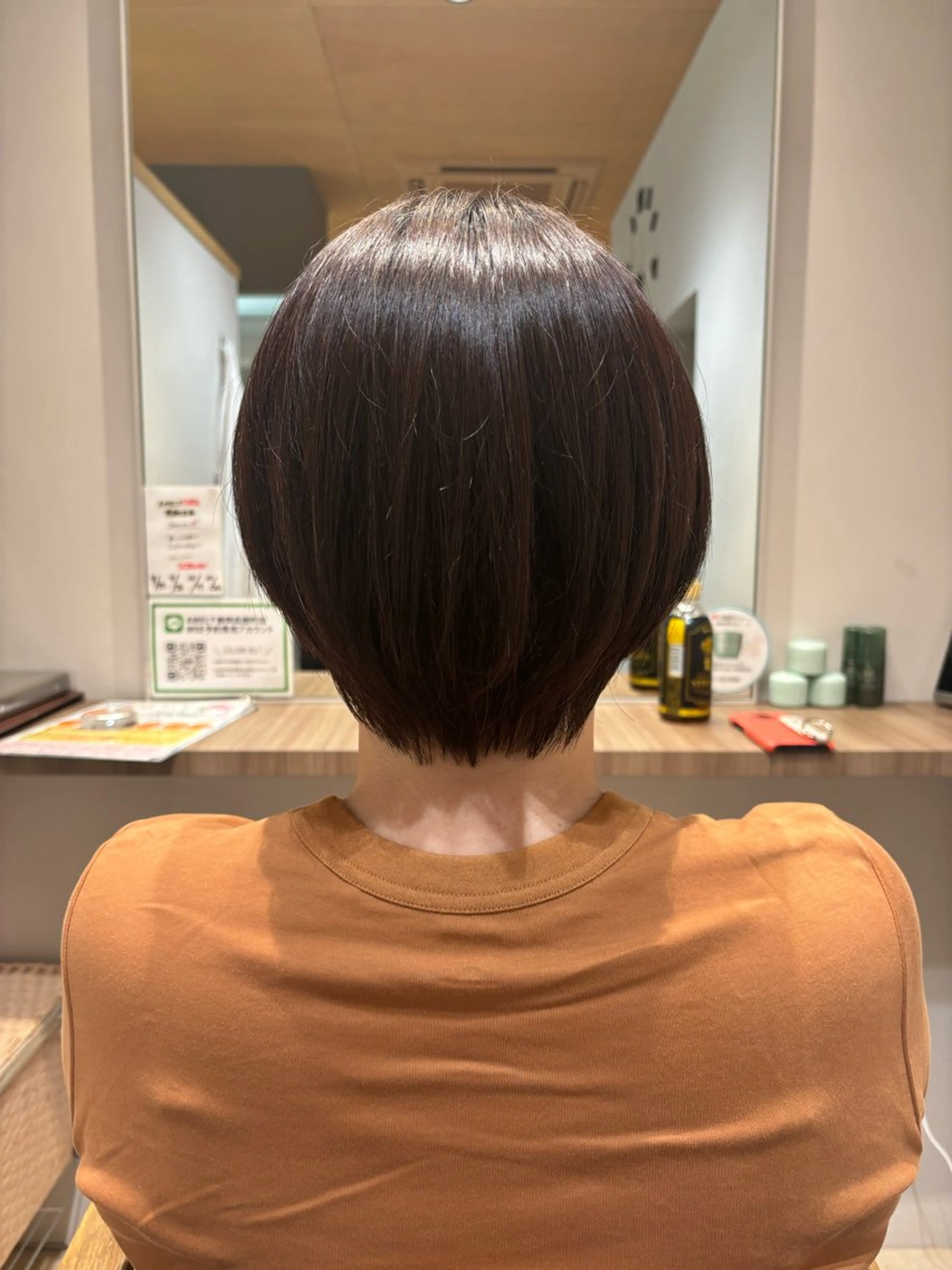 ショート AMELY　寺田 朱里のヘアスタイル