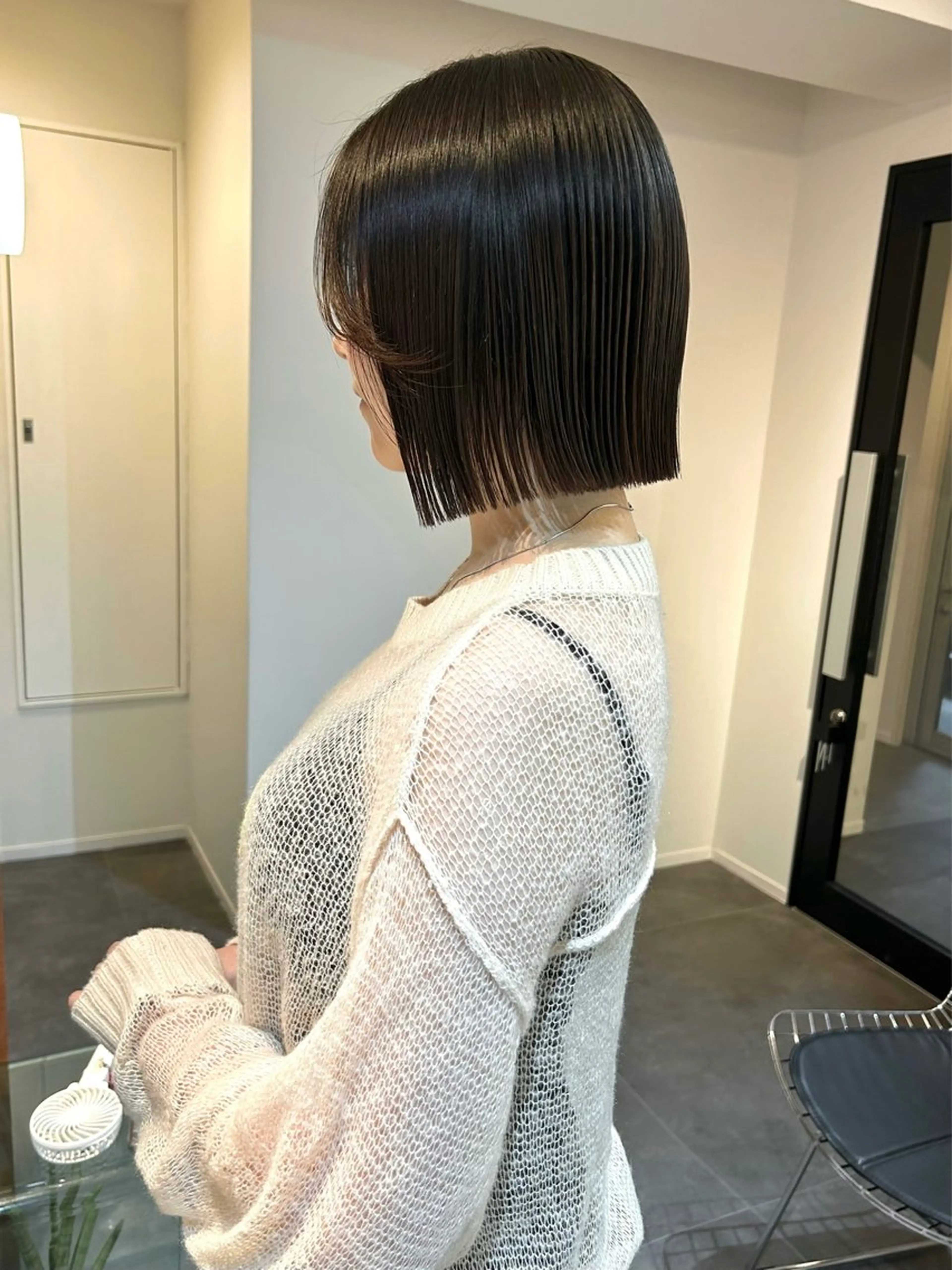 ショート カット ヘアカラー トリートメント 小林 朋花のヘアスタイル