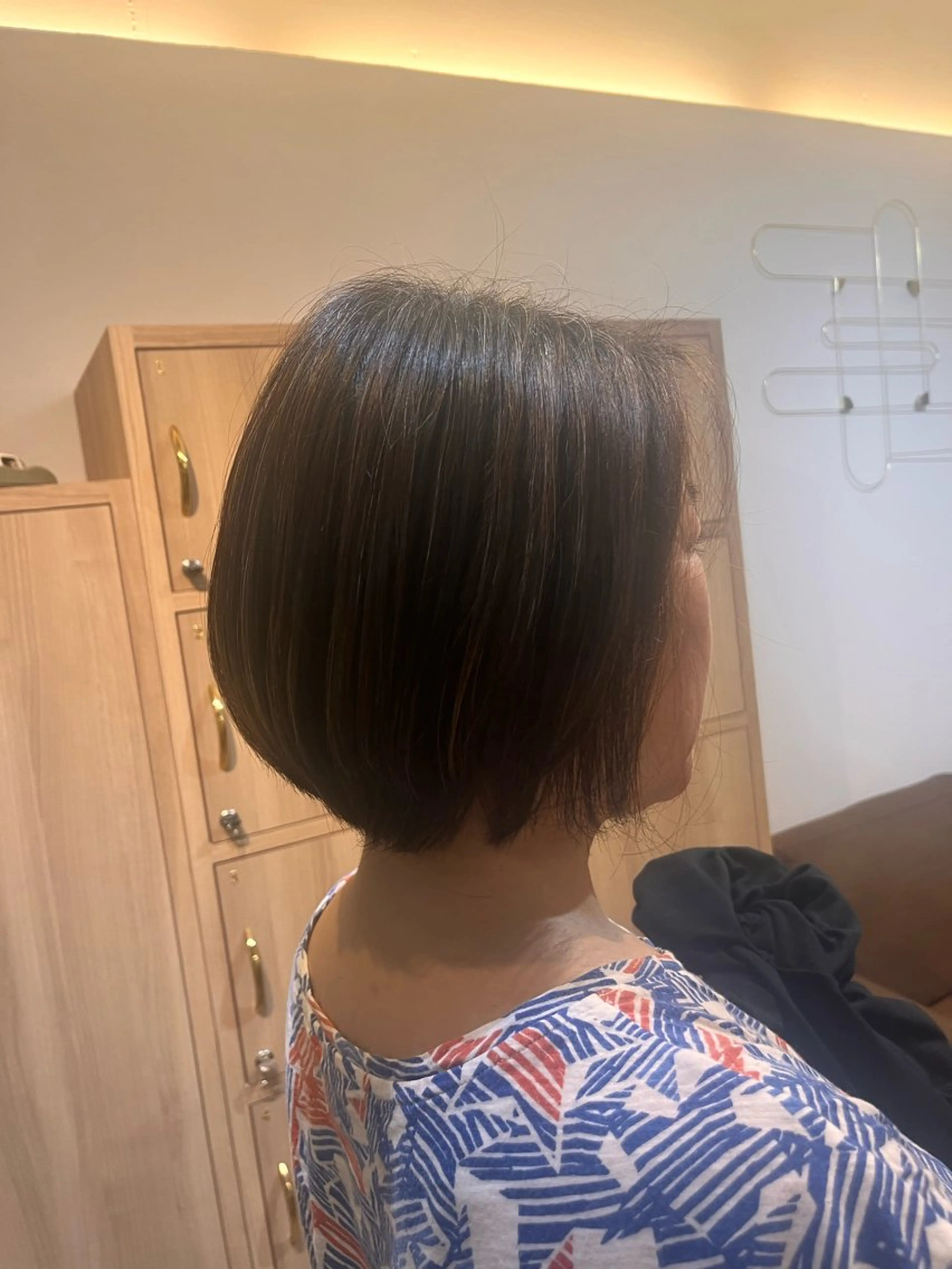ショート ショートボブ 丸みショート ボブ ショートヘア 臺 佳連のヘアスタイル