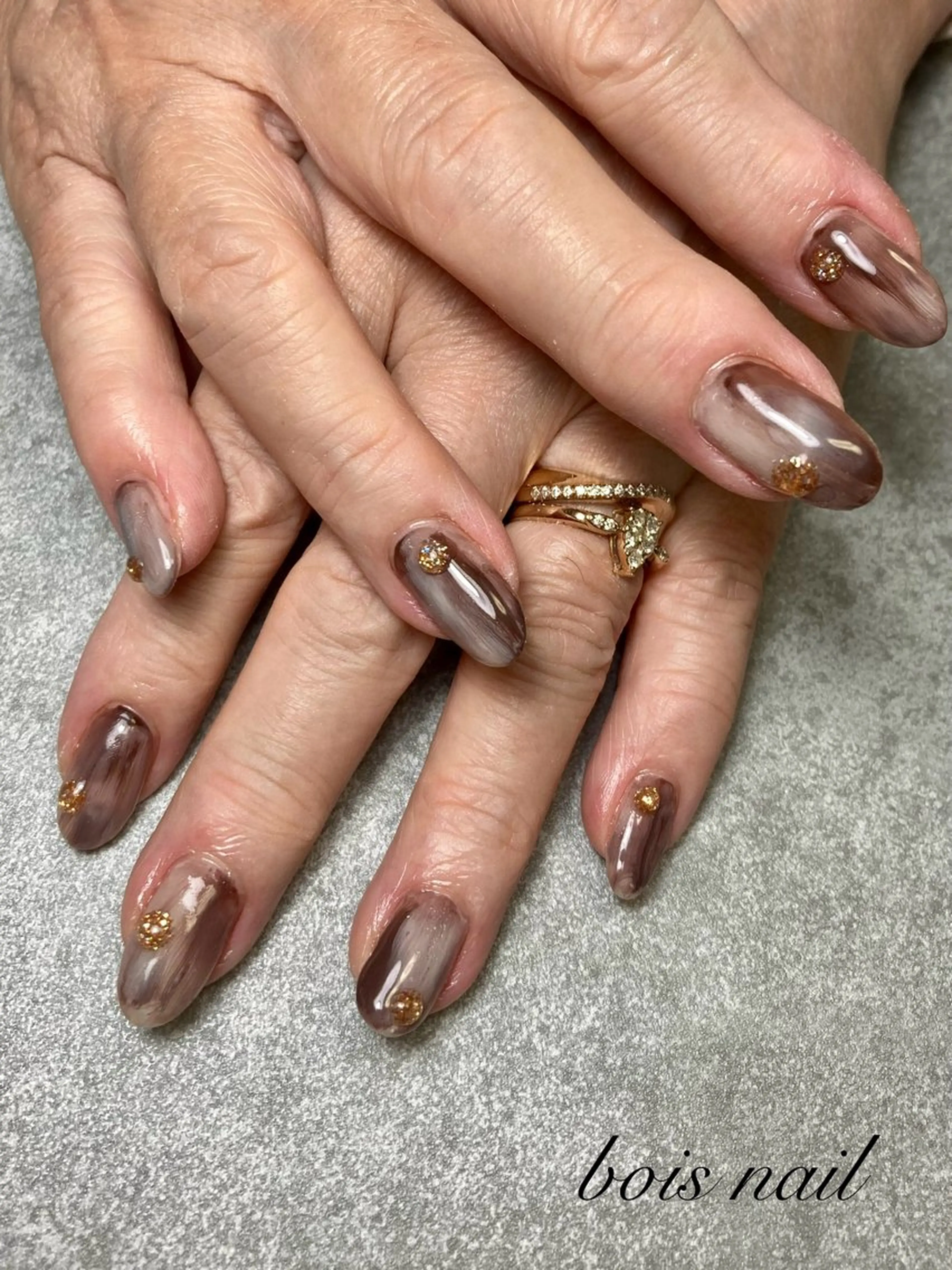 ネイル ハンドネイル bois nail ボワネイル北巽のネイルデザイン