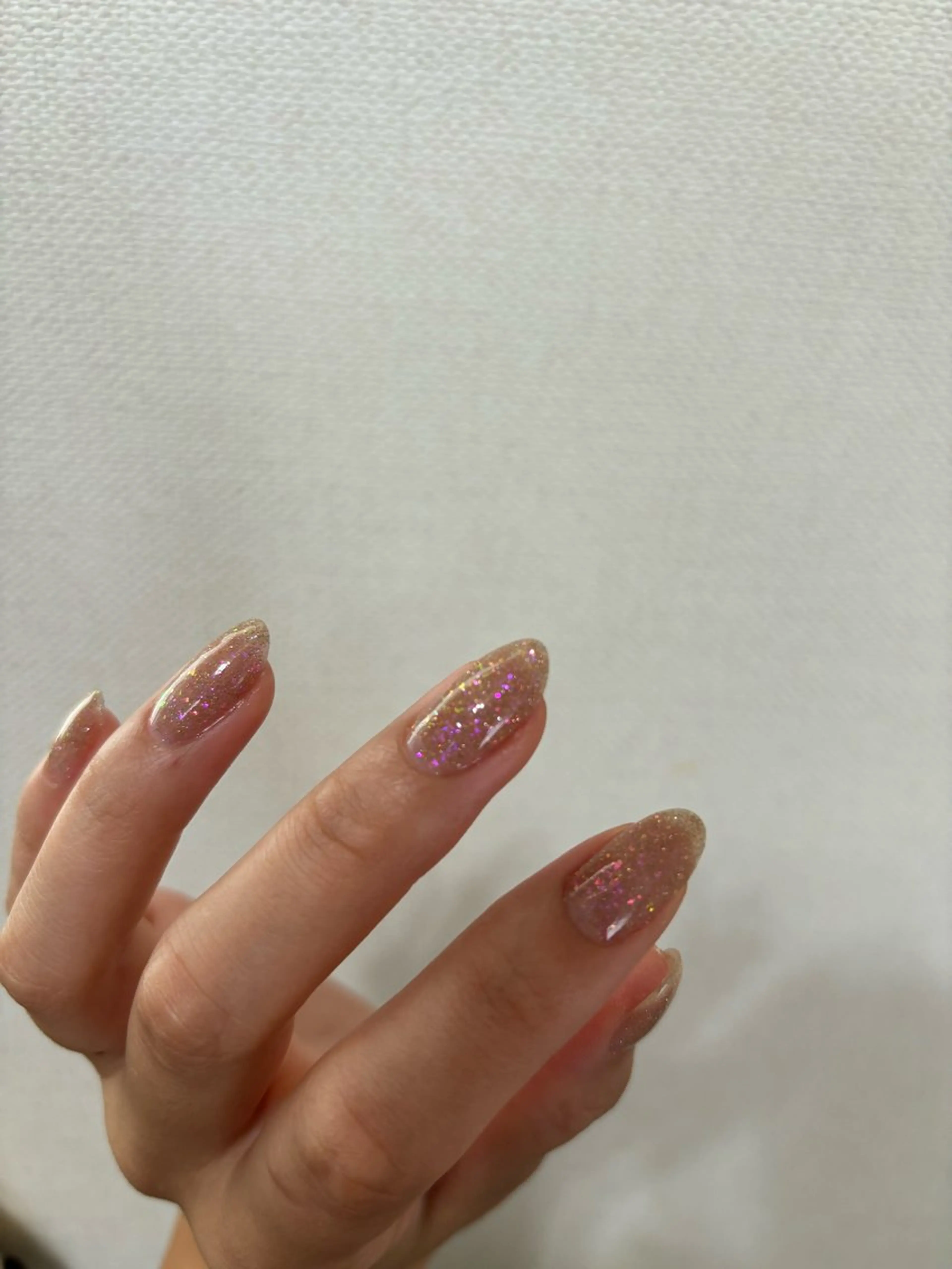 ネイル フラッシュネイル ピンク THREE.所属・THREE nailのネイルデザイン