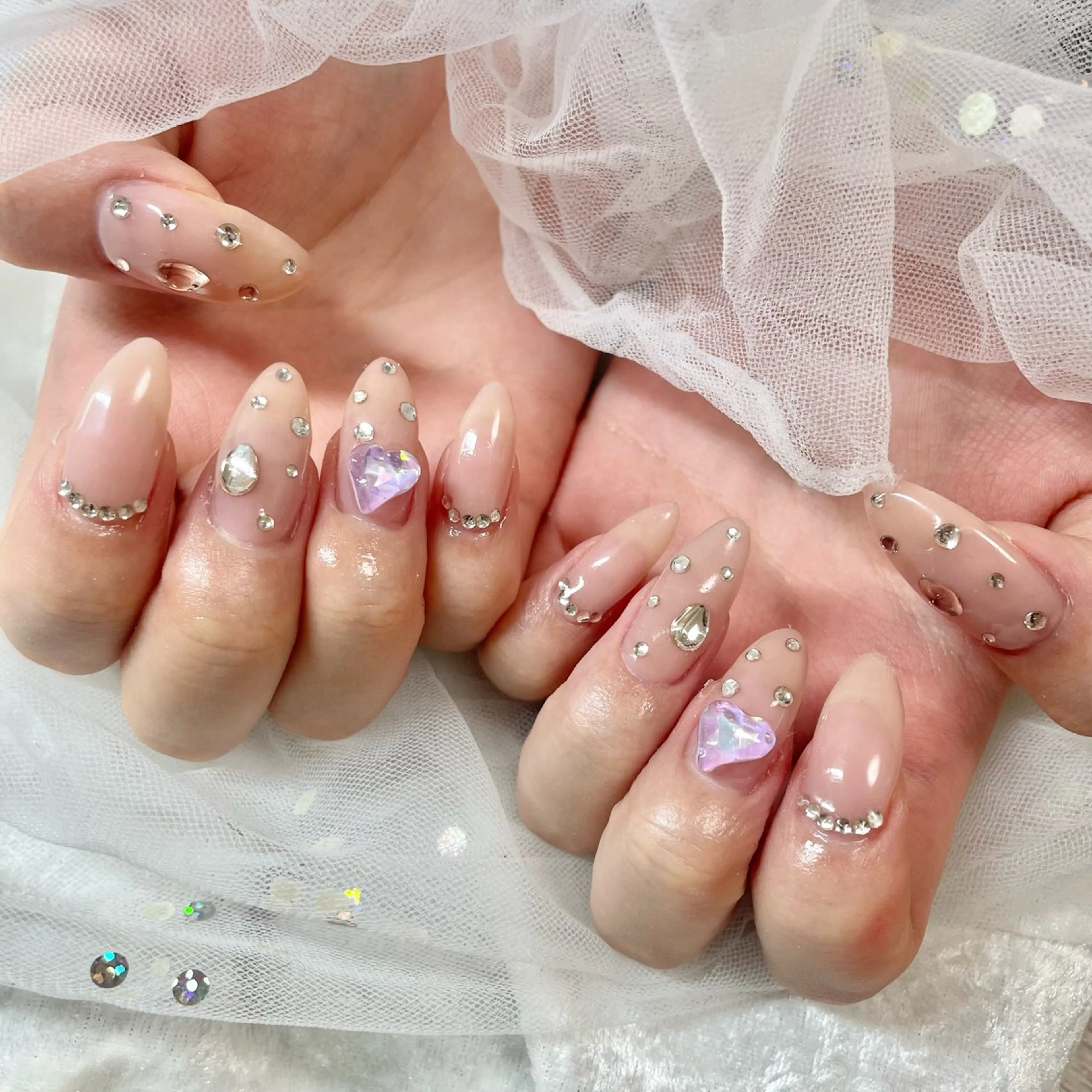 ネイル 氷ネイル・うるうるネイル 韓国ネイル 🎀AYAKO 🎀中韓ネイルのネイルデザイン