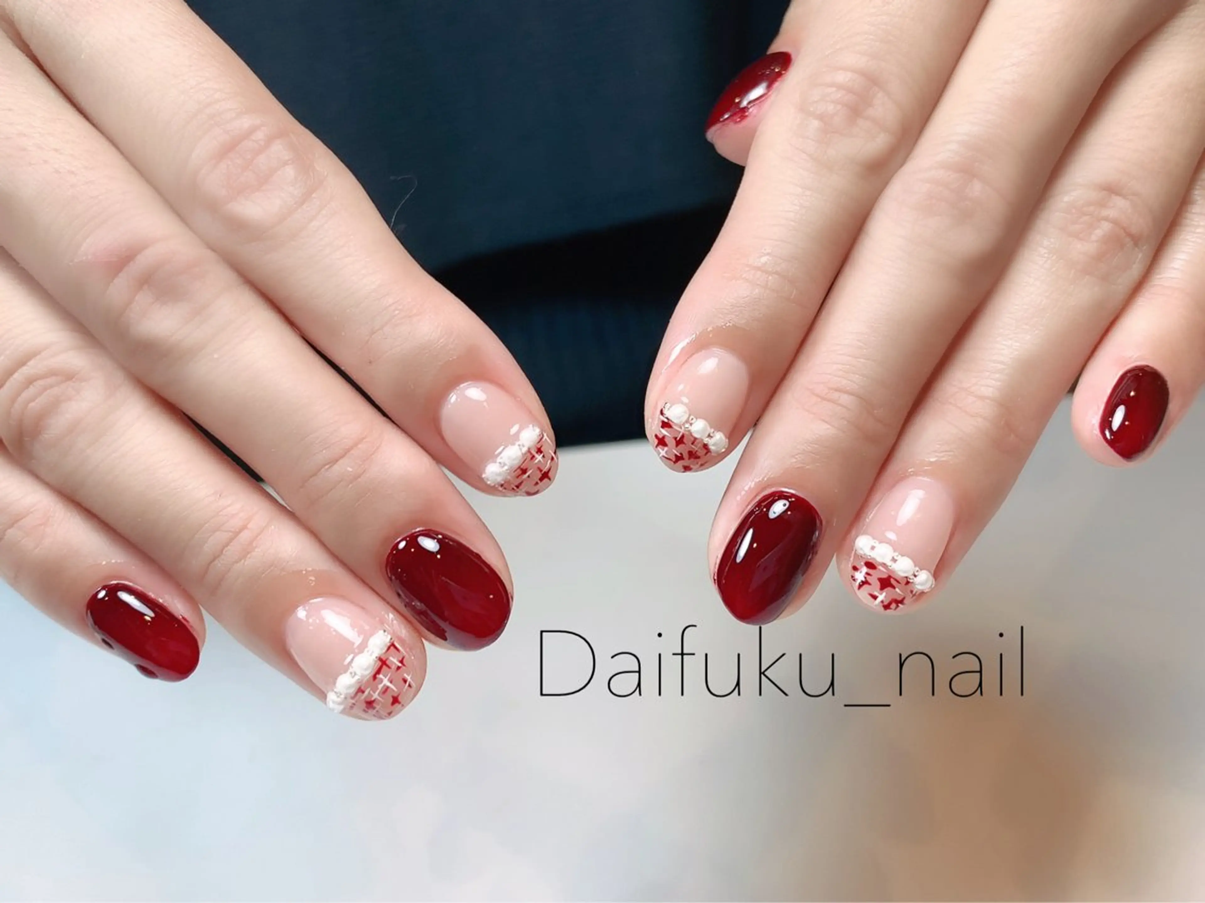 ミディアム ハンドネイル Daifuku_nails所属・Daifuku nailsのネイルデザイン
