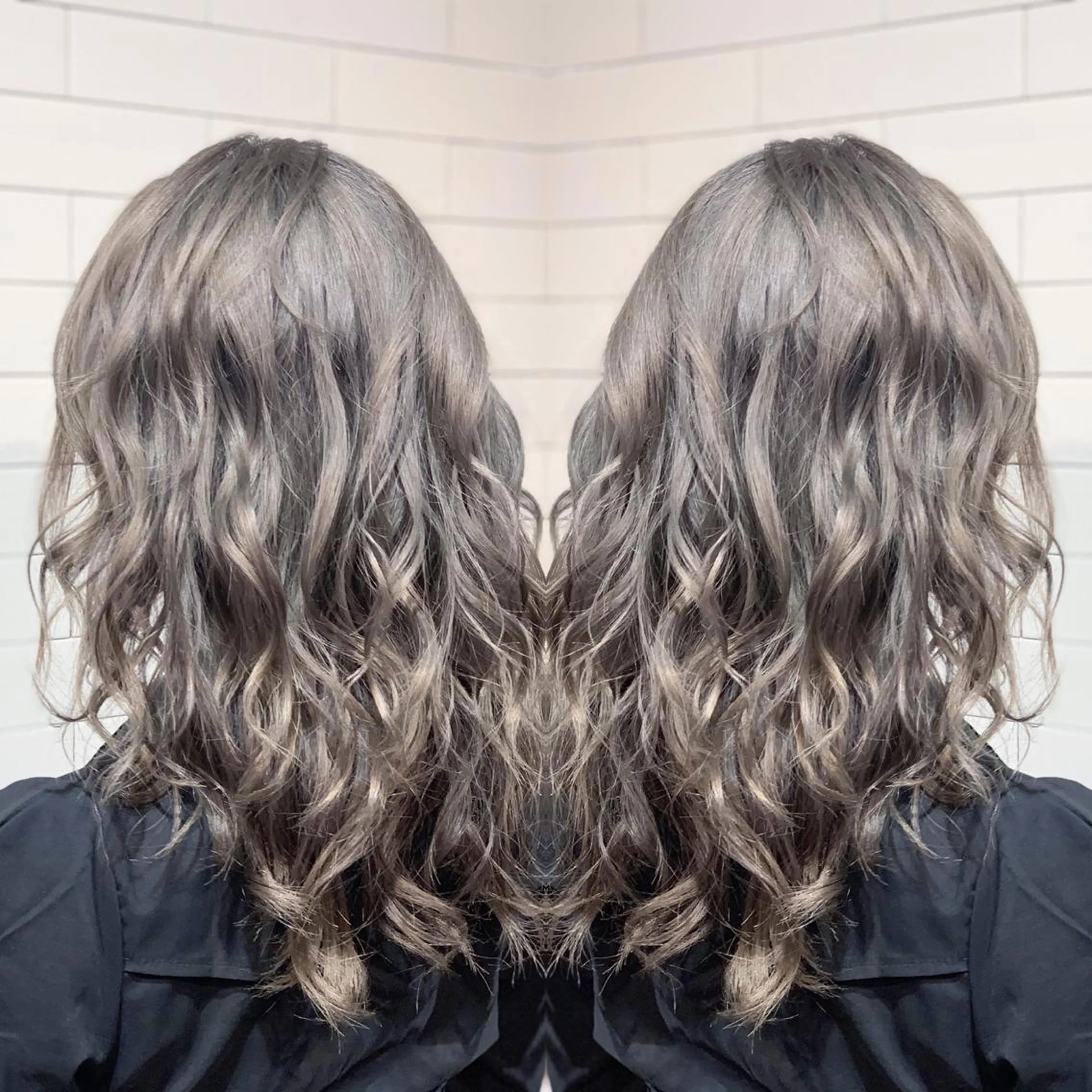 ミディアム カラー パーマ ヘアアレンジ メンズ キッズ ネイル マツエク・マツパ ヘアカラー トリートメント ヘアセット 髪質改善×ハイトーン 中田啄也のヘアスタイル