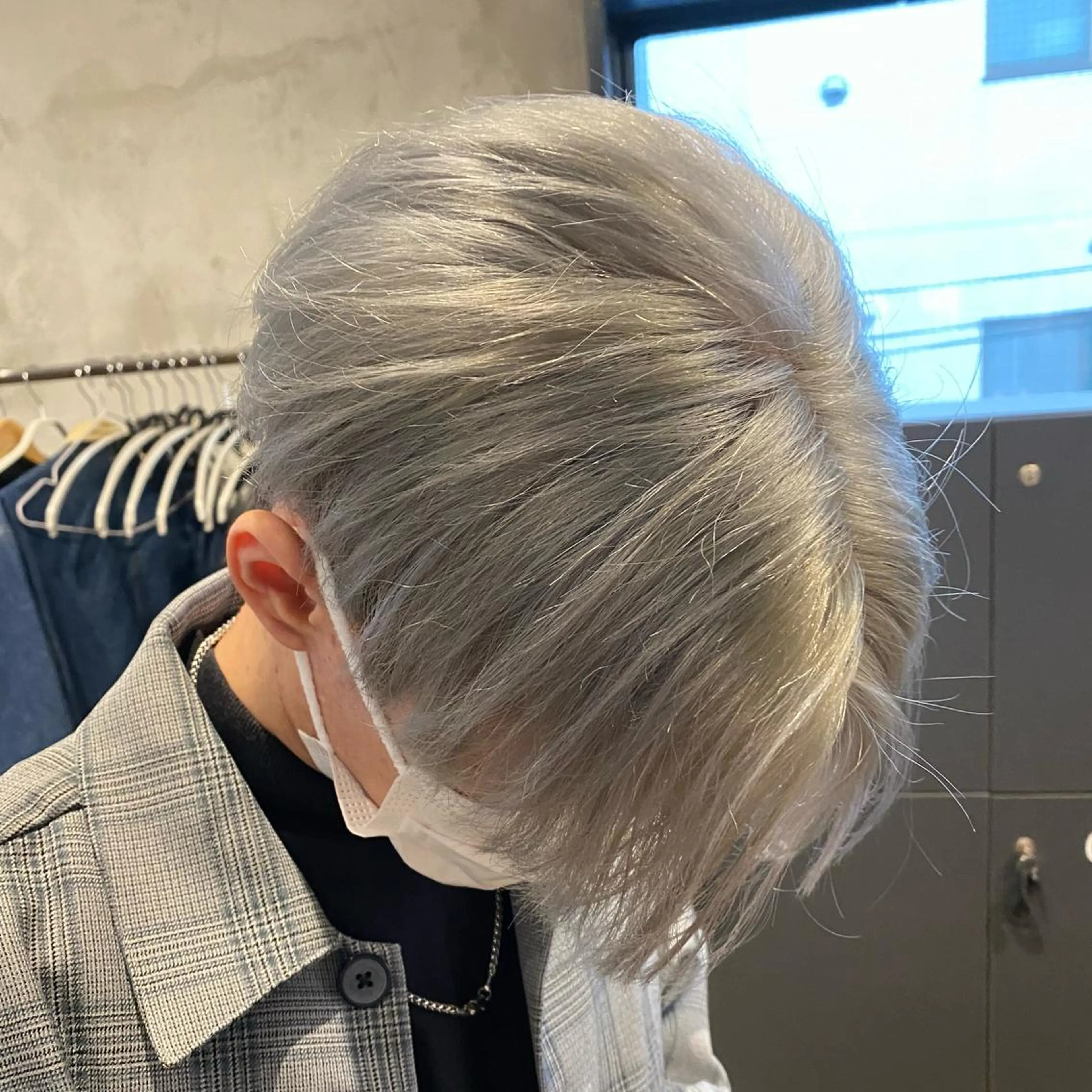 ショート カラー メンズ カット ヘアカラー ✂︎メンズ特化✂︎ 竹内貴則のヘアスタイル
