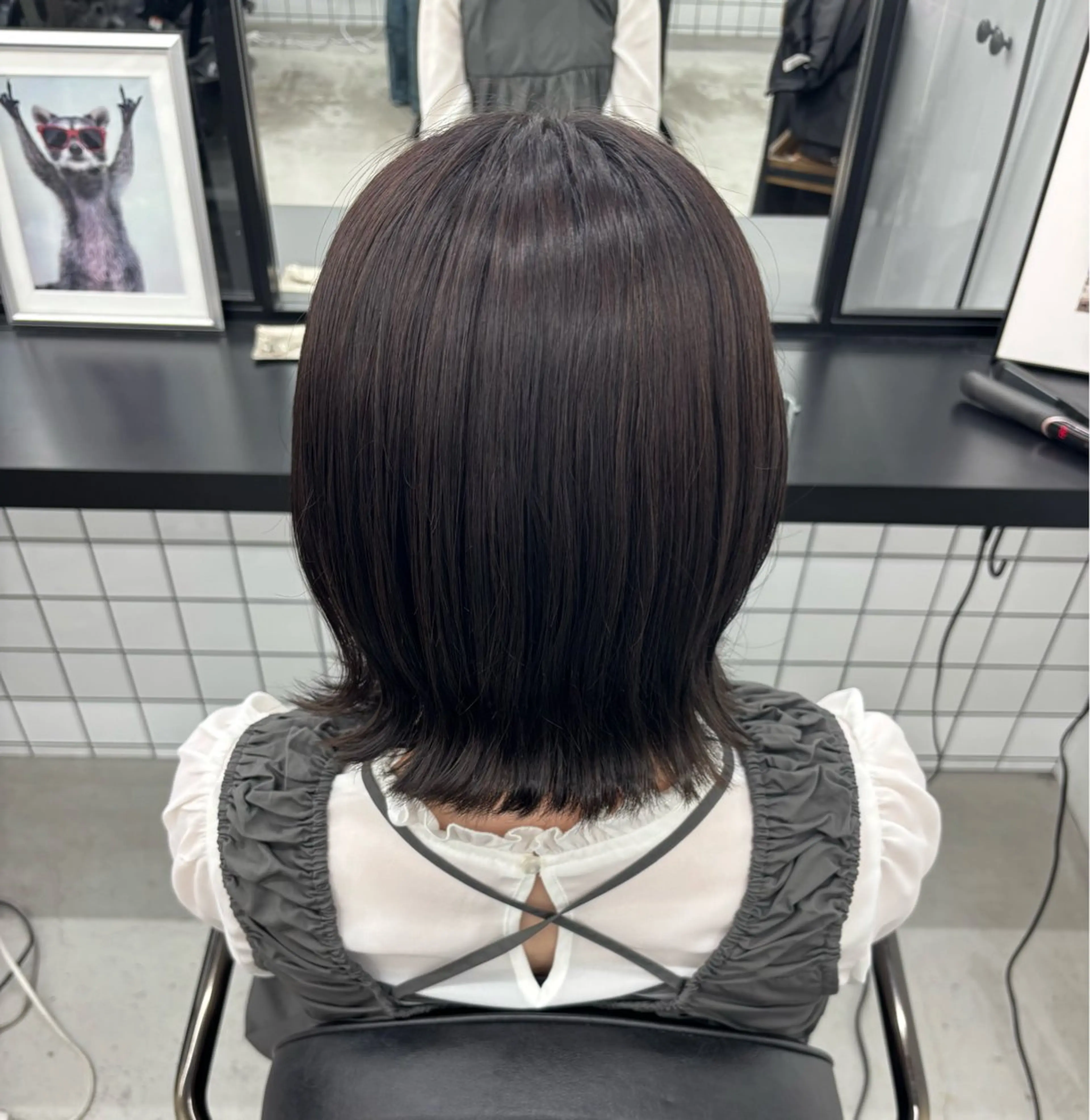 ショート カラー ブリーチ 透明感カラー グレージュ ブリーチなしカラー ヘアカラー トリートメント 🌼あいり🌼 JILLSTUDIOのヘアスタイル