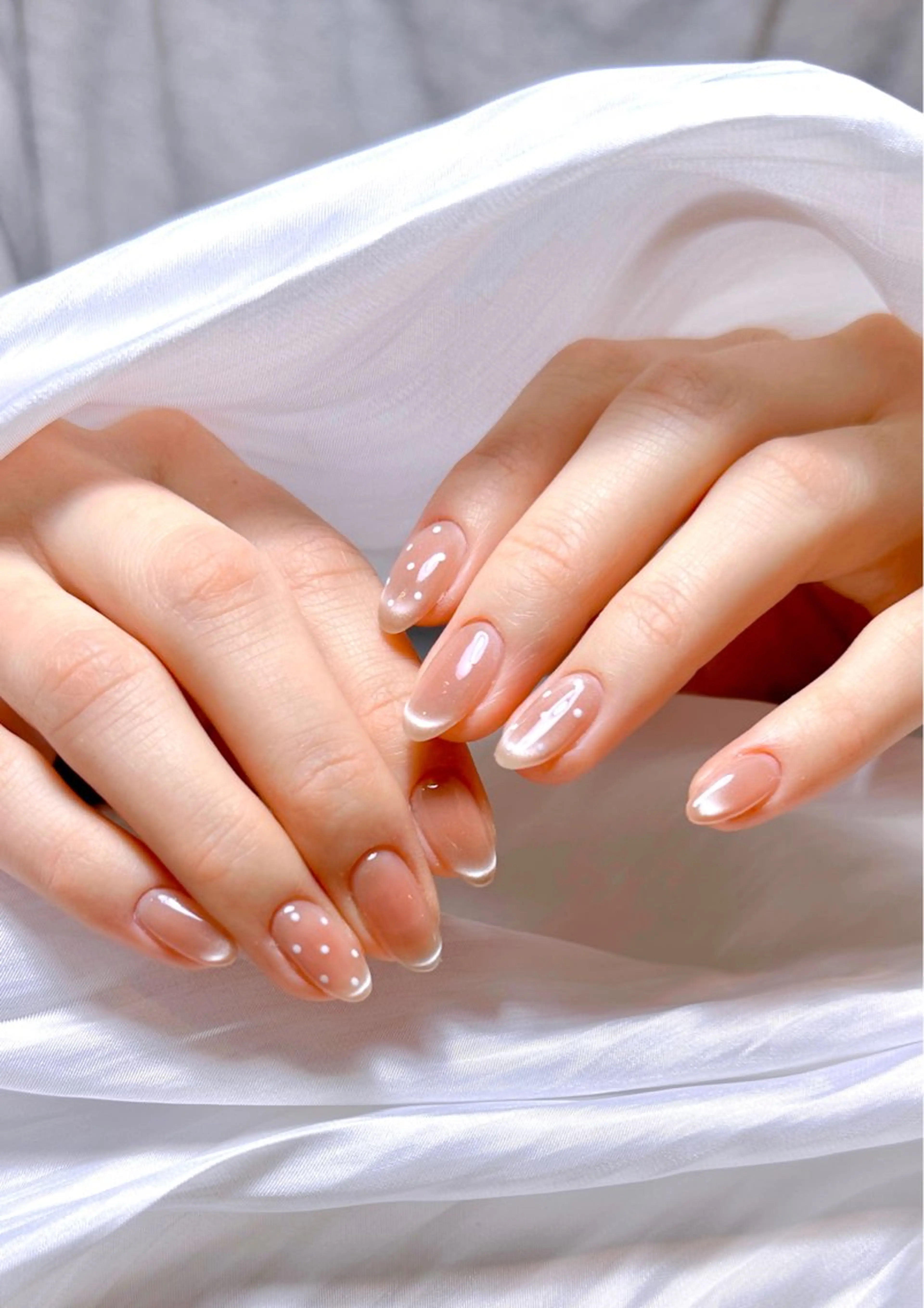 ネイル アートネイル ジェルネイル キラキラネイル 韓国ネイル オフィスネイル Daisy Nailsのネイルデザイン