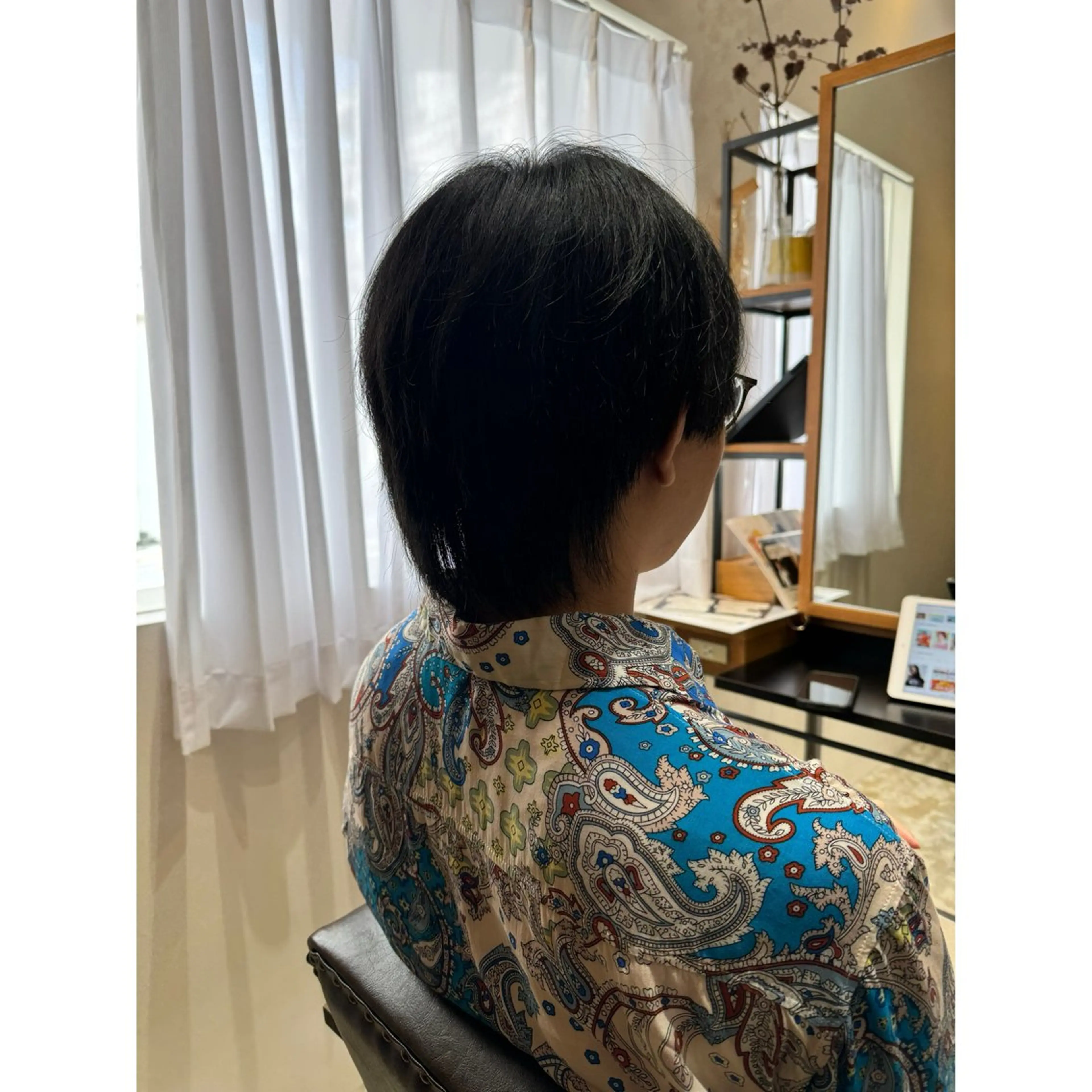 ショート カット 喜友名洸季 anoneのヘアスタイル