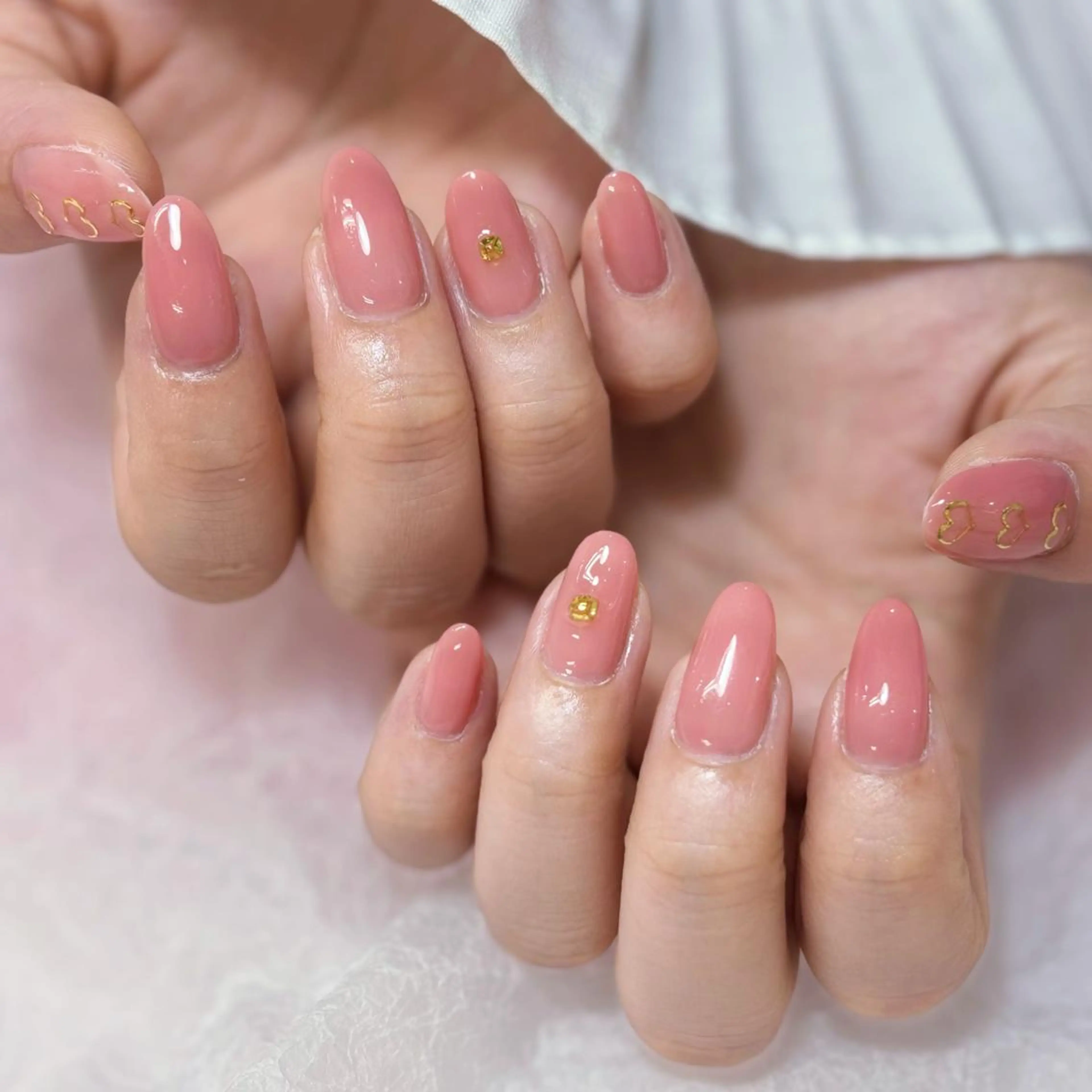ネイル アートネイル オーロラネイル ガーリー キラキラネイル 韓国ネイル ハンドネイル Diamond NAIL💝のネイルデザイン