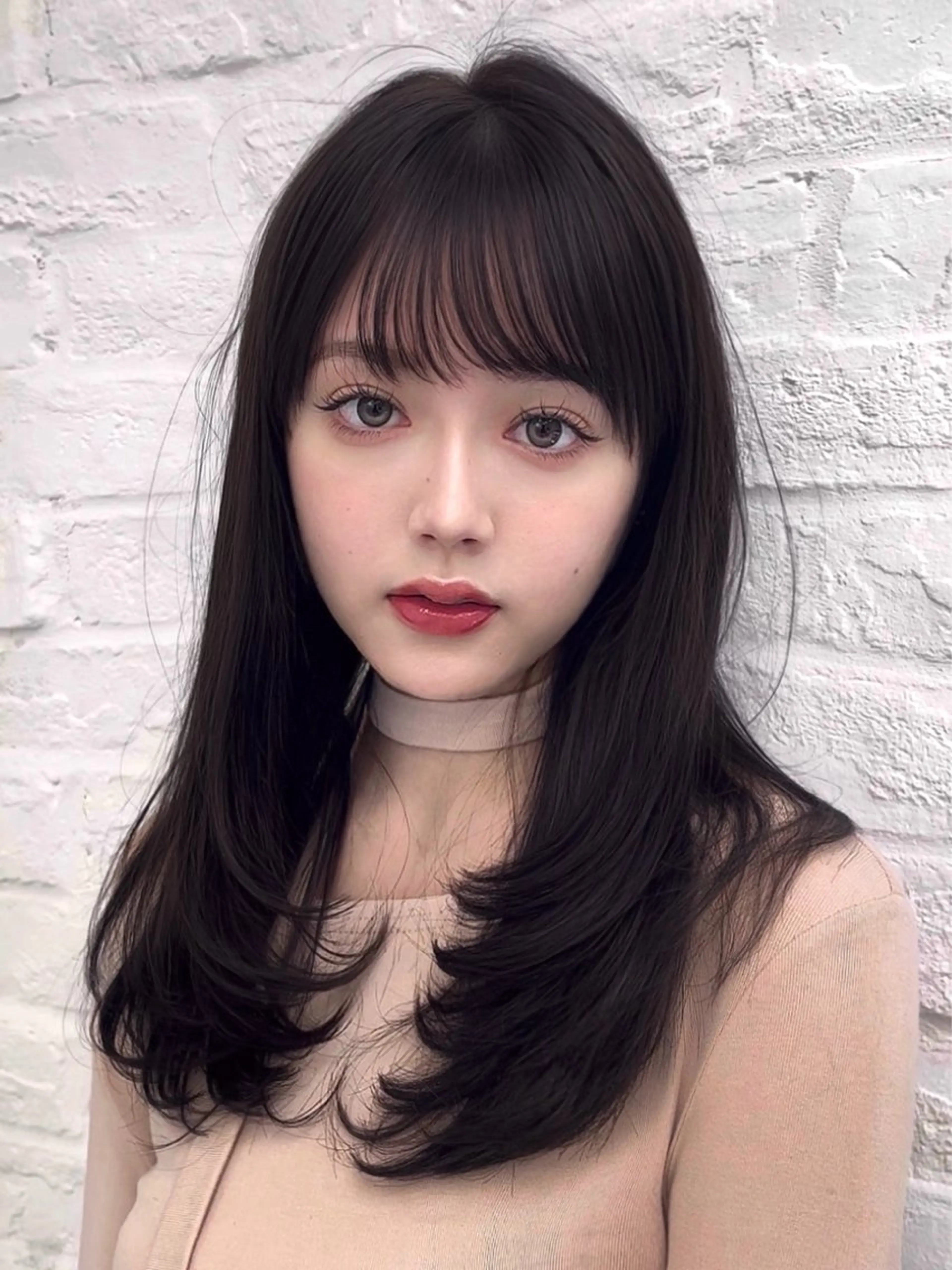 セミロング カラー パーマ ヘアアレンジ ブリーチ ケアブリーチ ダブルカラー ボブ 髪質改善 韓国ヘア×顔まわり 🇰🇷和知拓郎のヘアスタイル