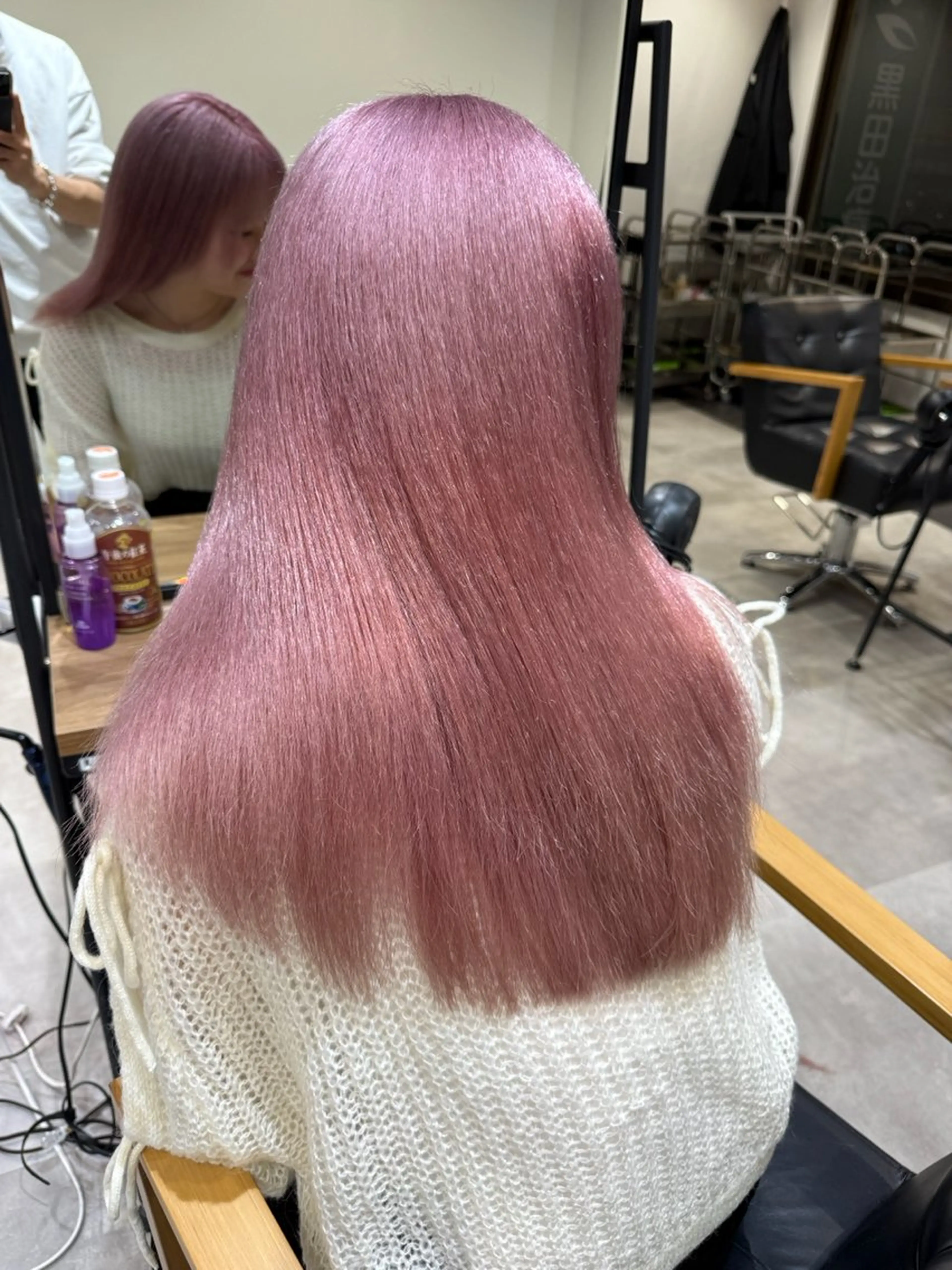 【ダブルカラー+トリートメント】#ブリーチの写真