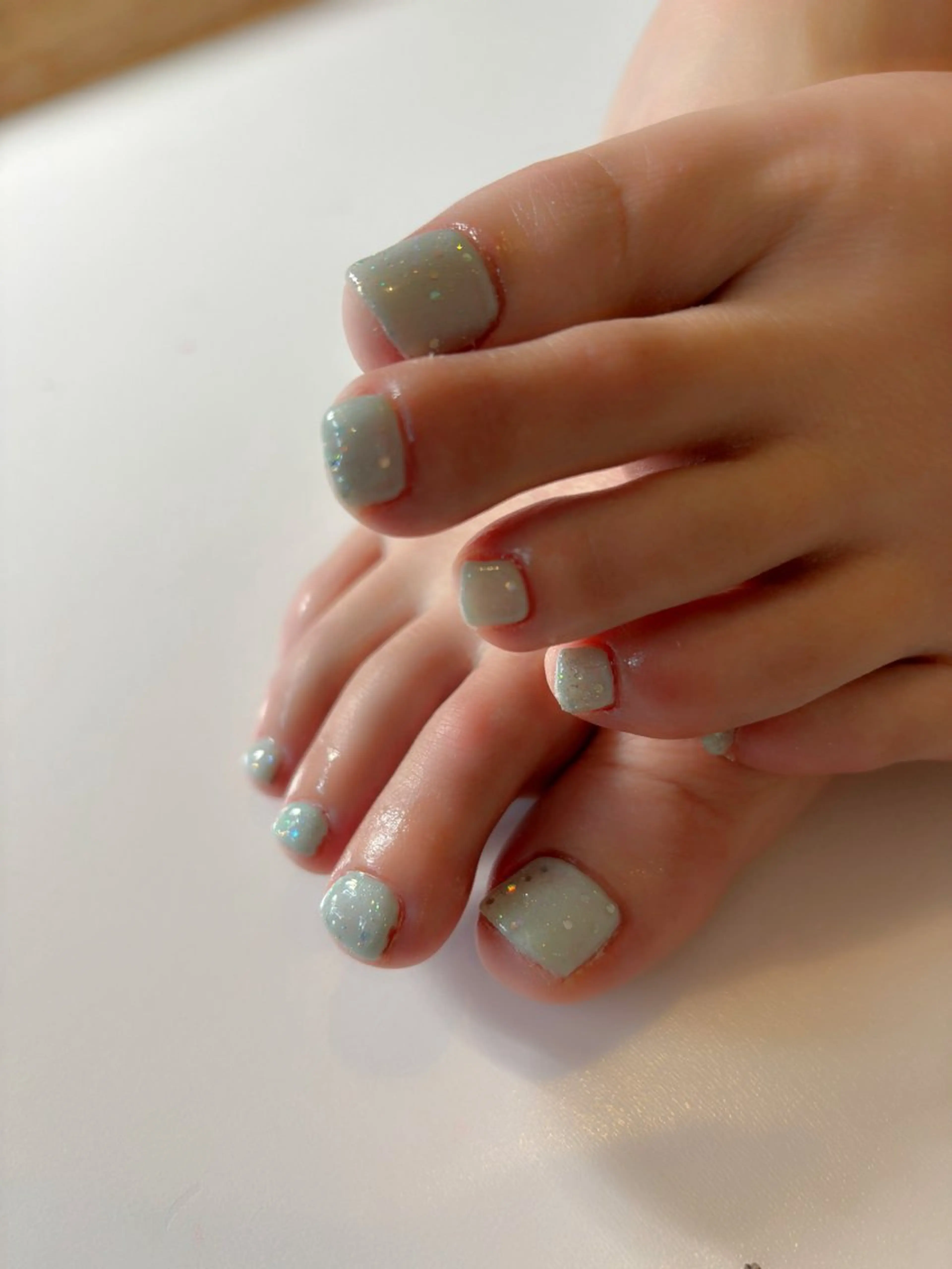 ネイル ラメ(グリッター) ワンカラーネイル komohana salon🌺のネイルデザイン