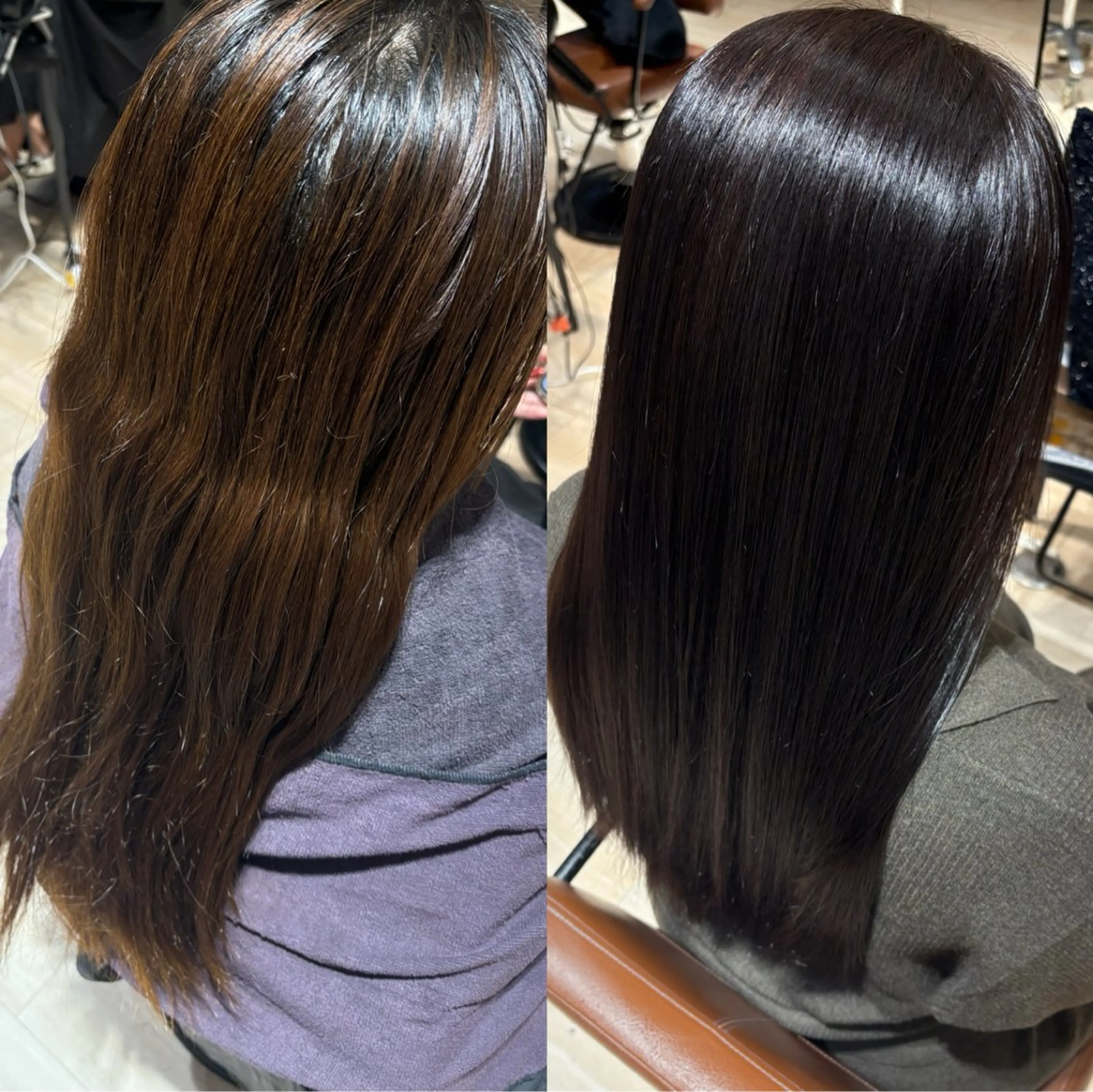 ロング ヘアカラー 山本 忠臣のヘアスタイル