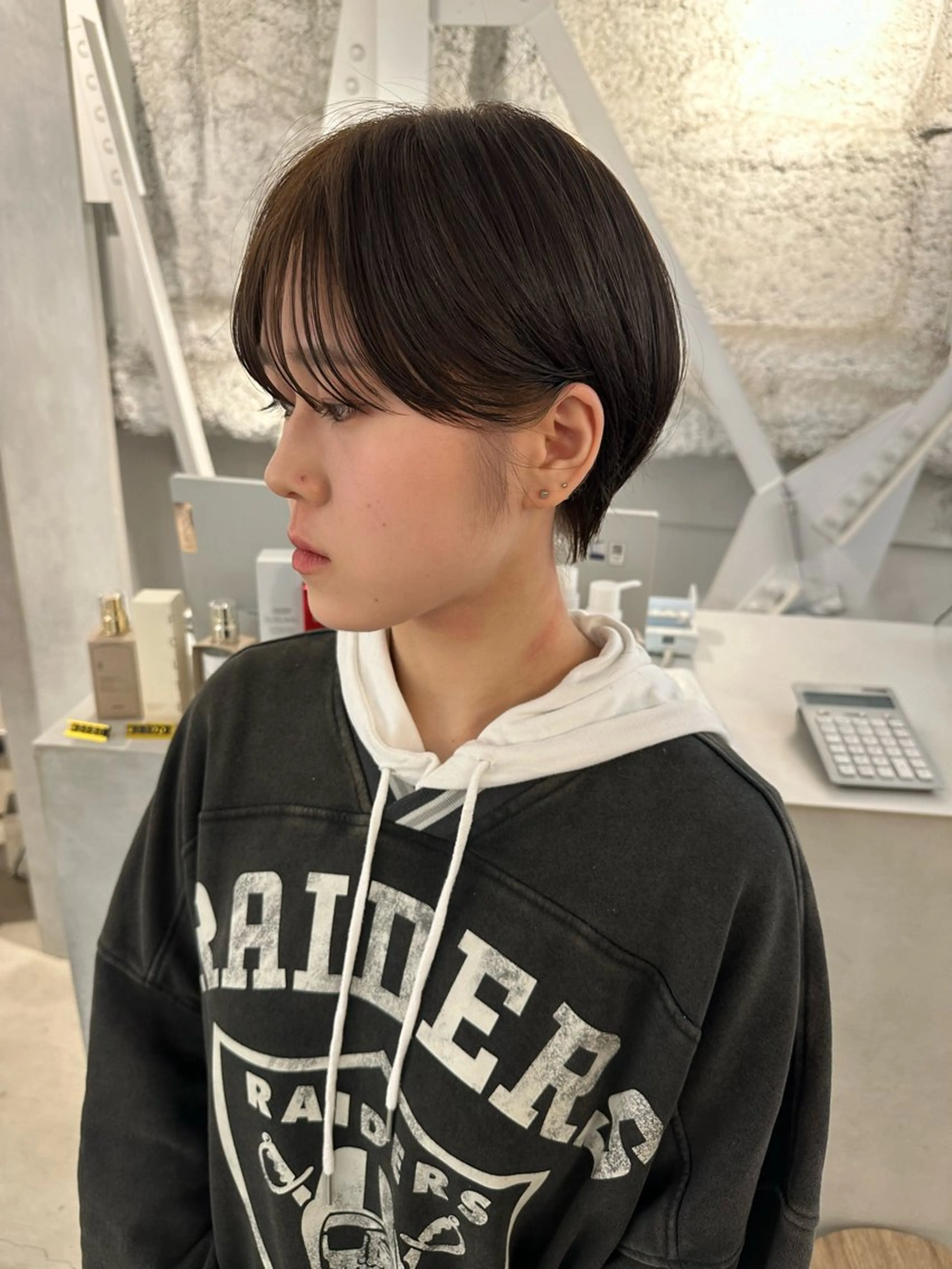 ショート カット ヘアカラー 骨格診断で絶対可愛い ✨丸みショート✨凌弥のヘアスタイル