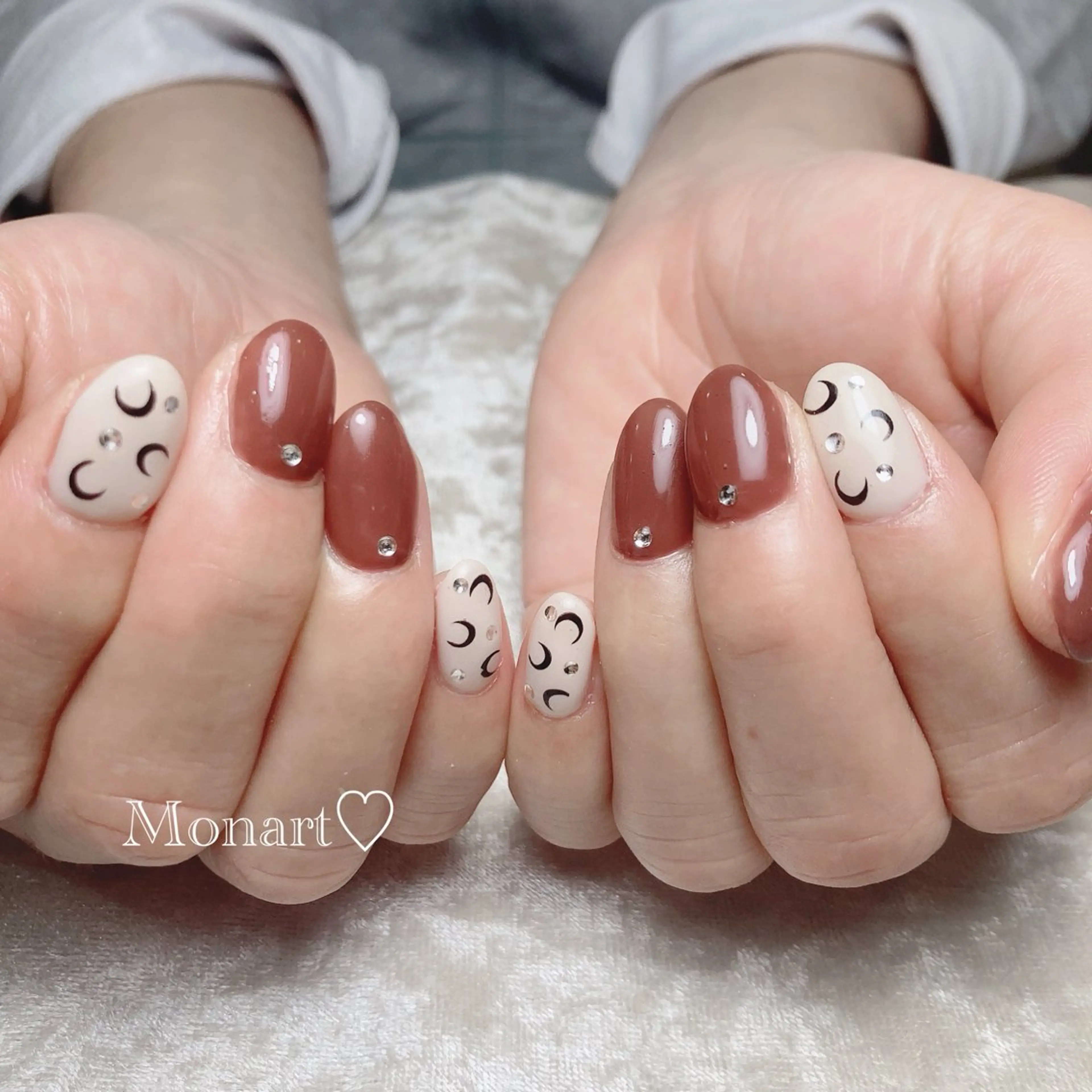 ネイル アートネイル ハンドネイル Monart♡ Misaoのネイルデザイン