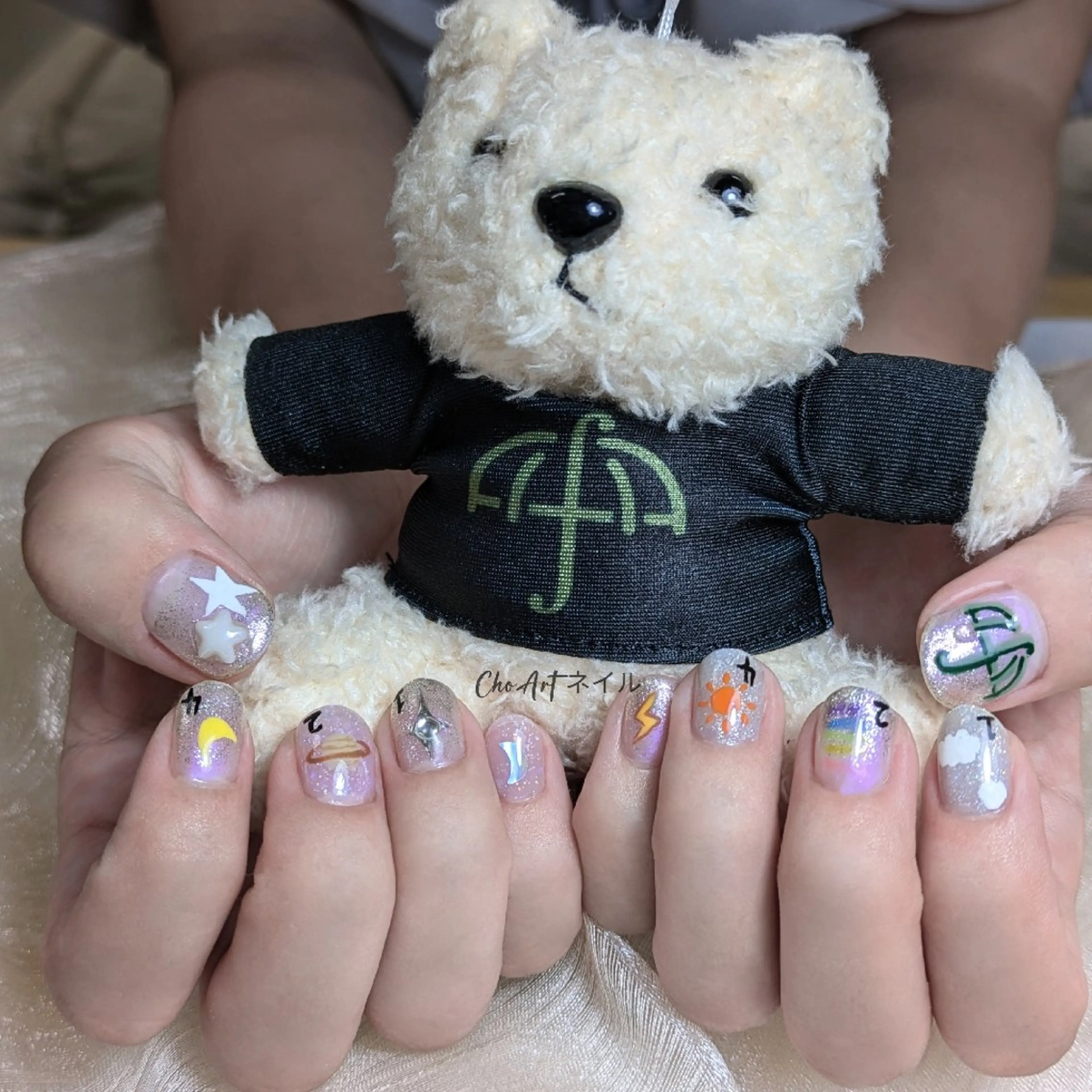 ネイル アートネイル ジェルネイル 持ち込み ニュアンスネイル ソフトジェル Cho Artネイル所属・Cho Art ネイルのネイルデザイン