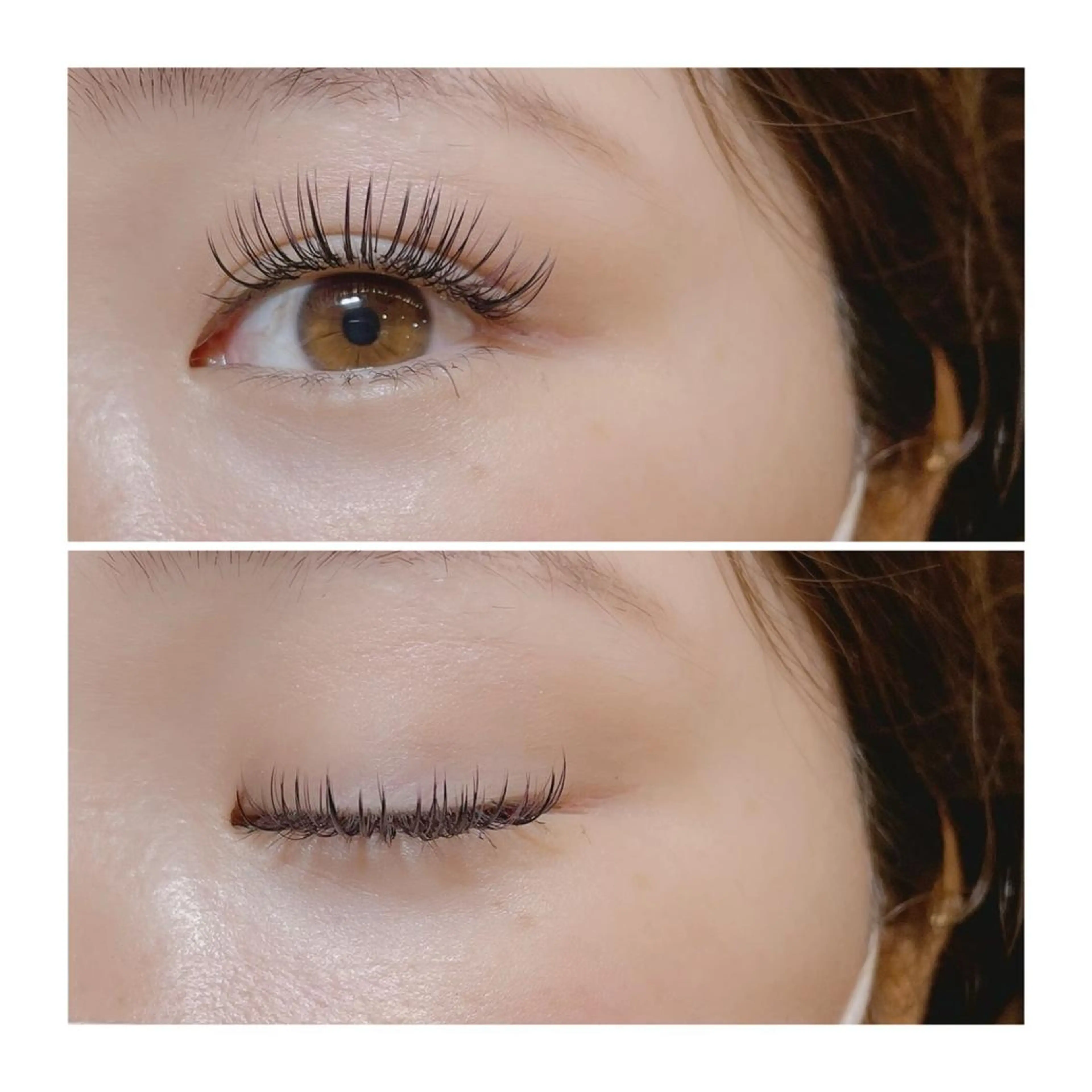 マツエク・マツパ フラットラッシュ ☽𝘀𝗵𝗶 𝘀𝗵𝗶☽のマツエク・マツパデザイン