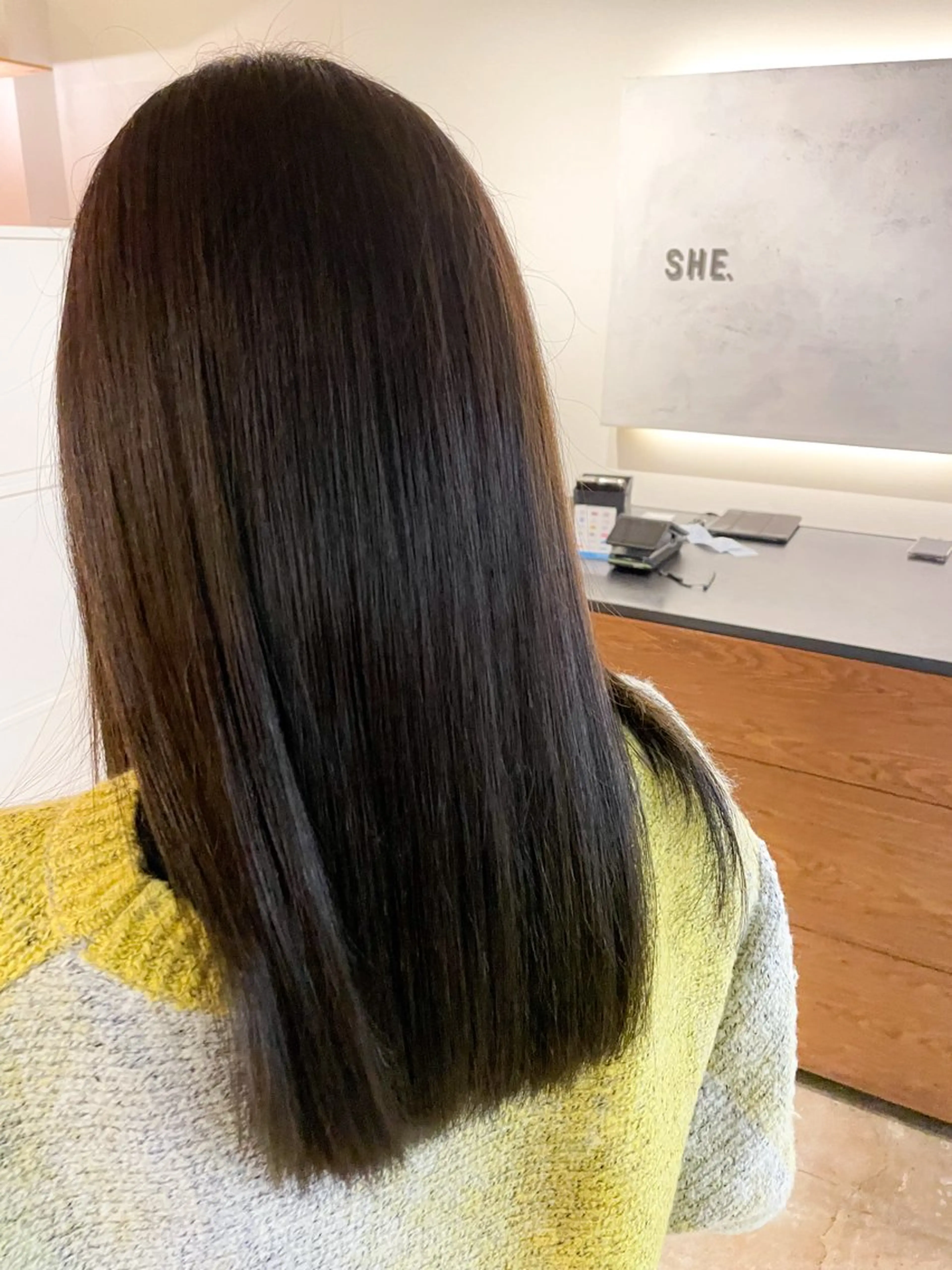 ロング カット 宮原 愛果のヘアスタイル