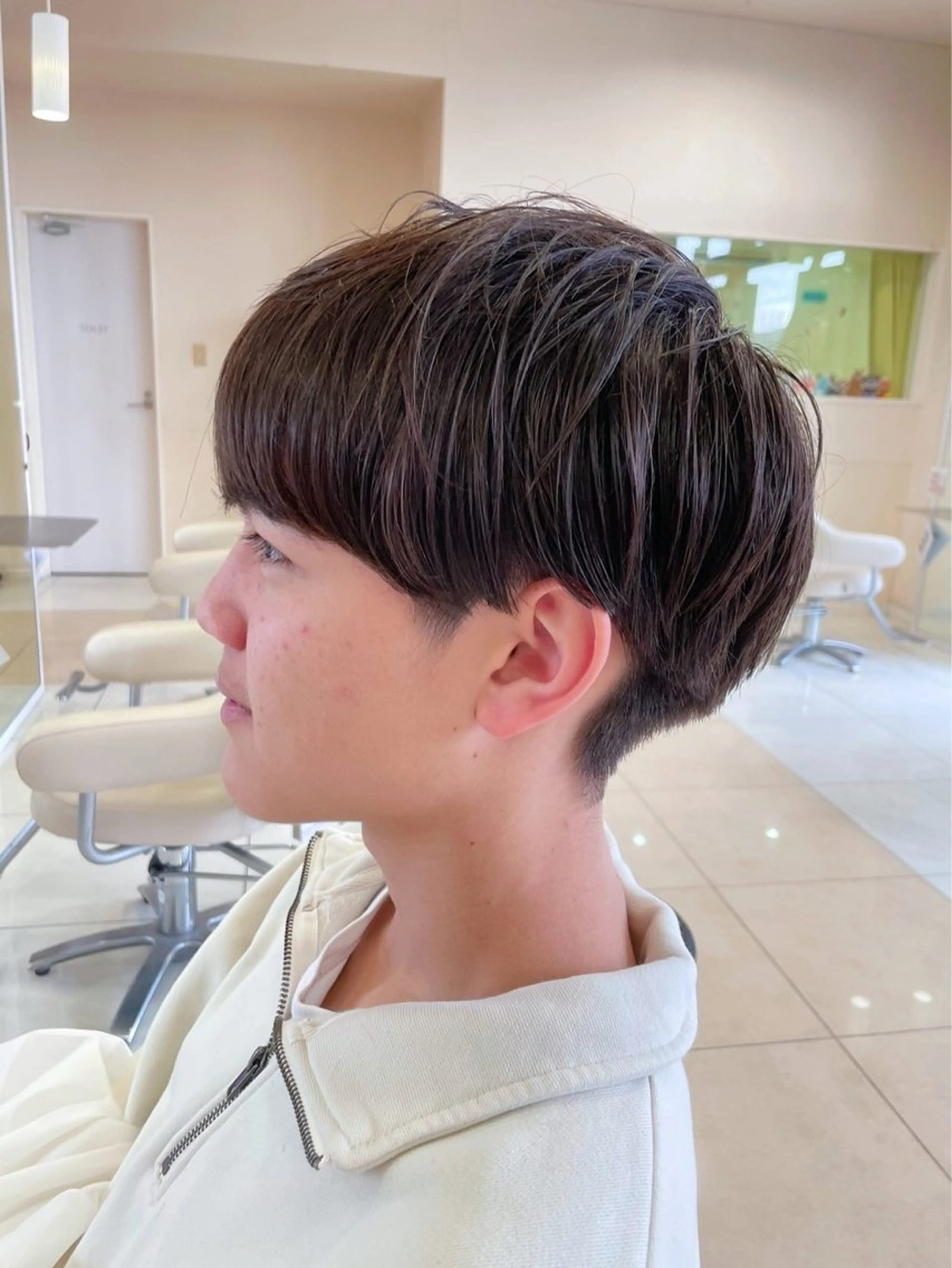 メンズ スガト カラーモデル募集中のヘアスタイル