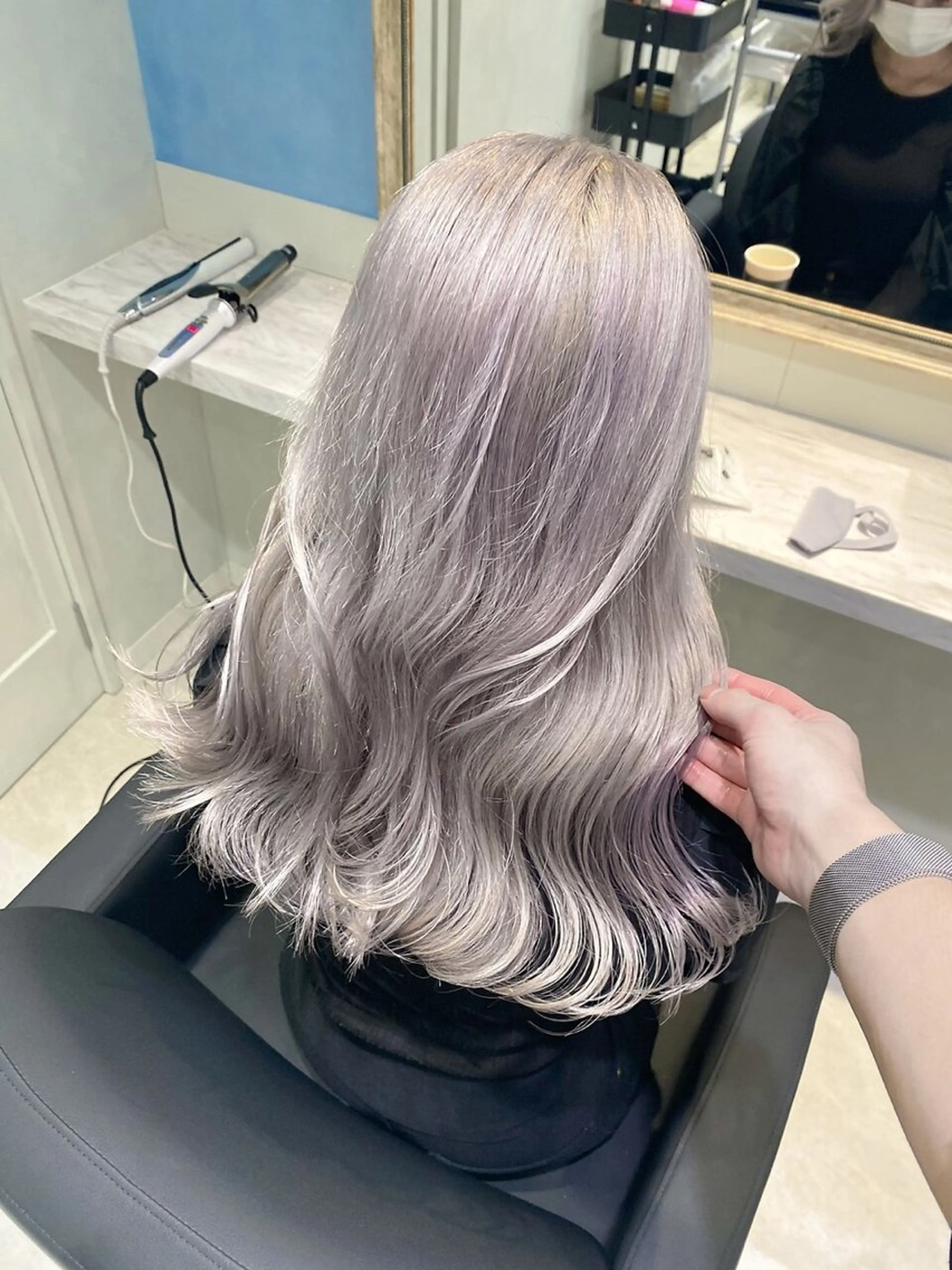 ロング ハイライトモデル募集 中/ kazusaのヘアスタイル