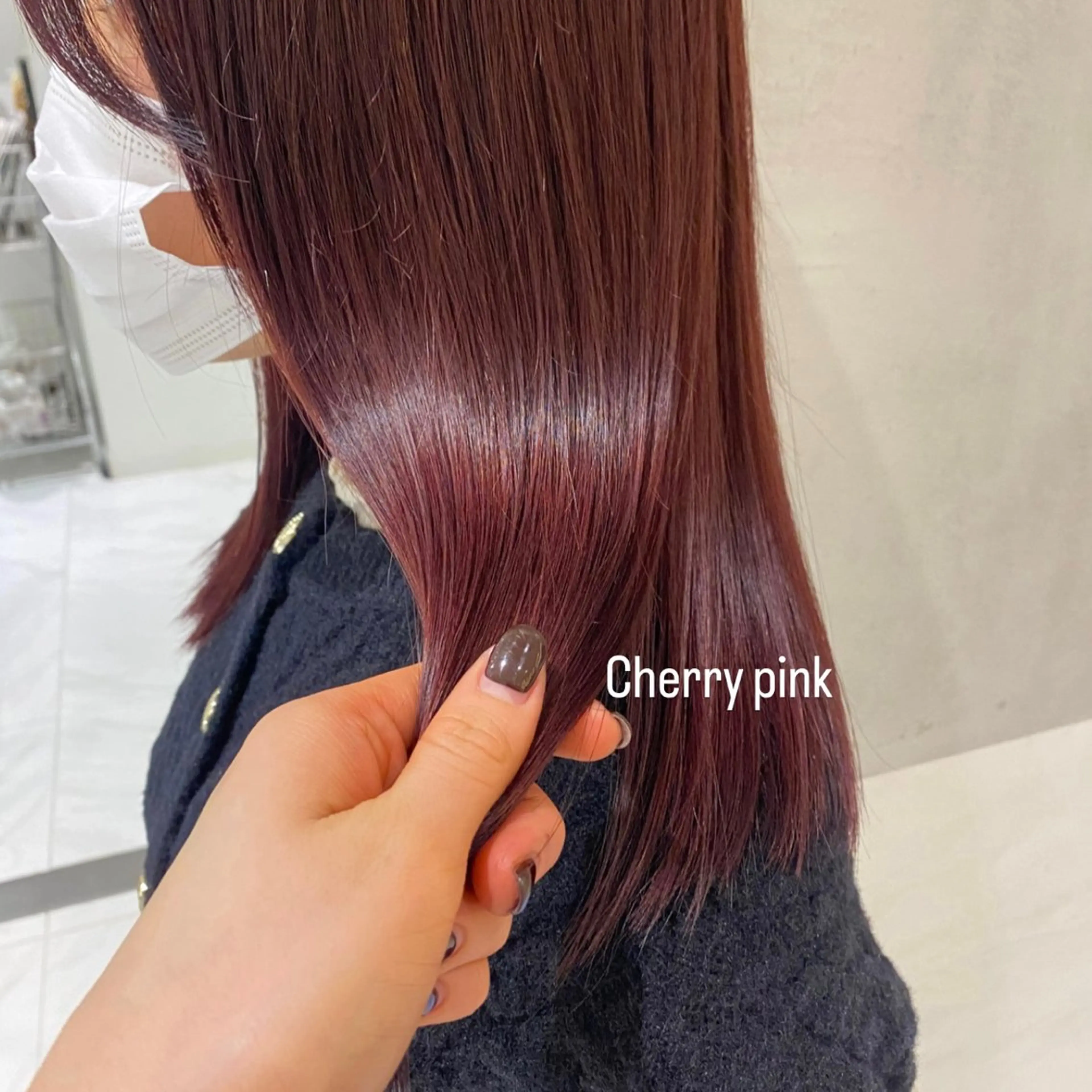 ミディアム カラー ブリーチ ダブルカラー ブリーチなしカラー ヘアカラー トリートメント 艶感/ナチュラル 🌿マアヤのヘアスタイル