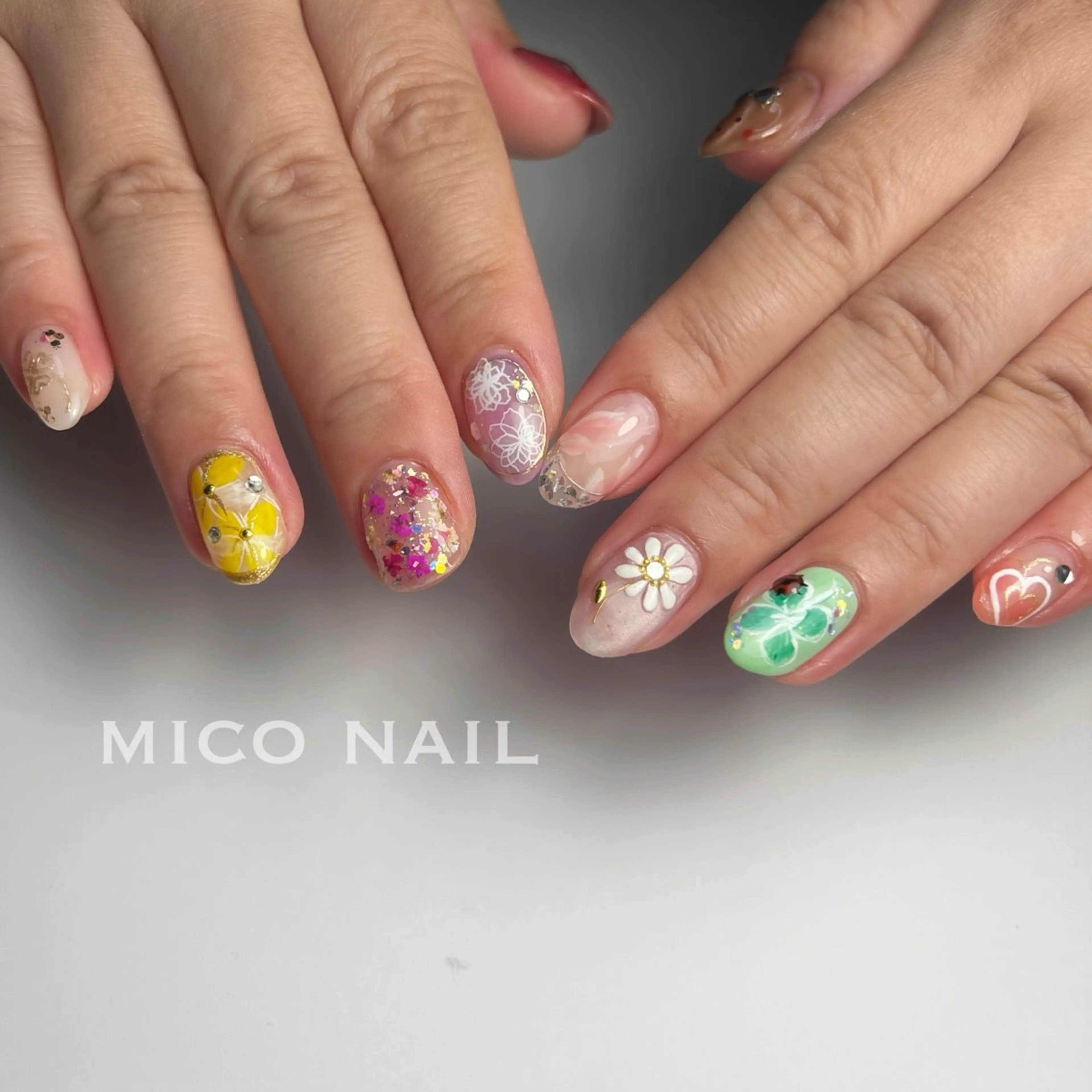 ネイル ハンドネイル mico nailのネイルデザイン
