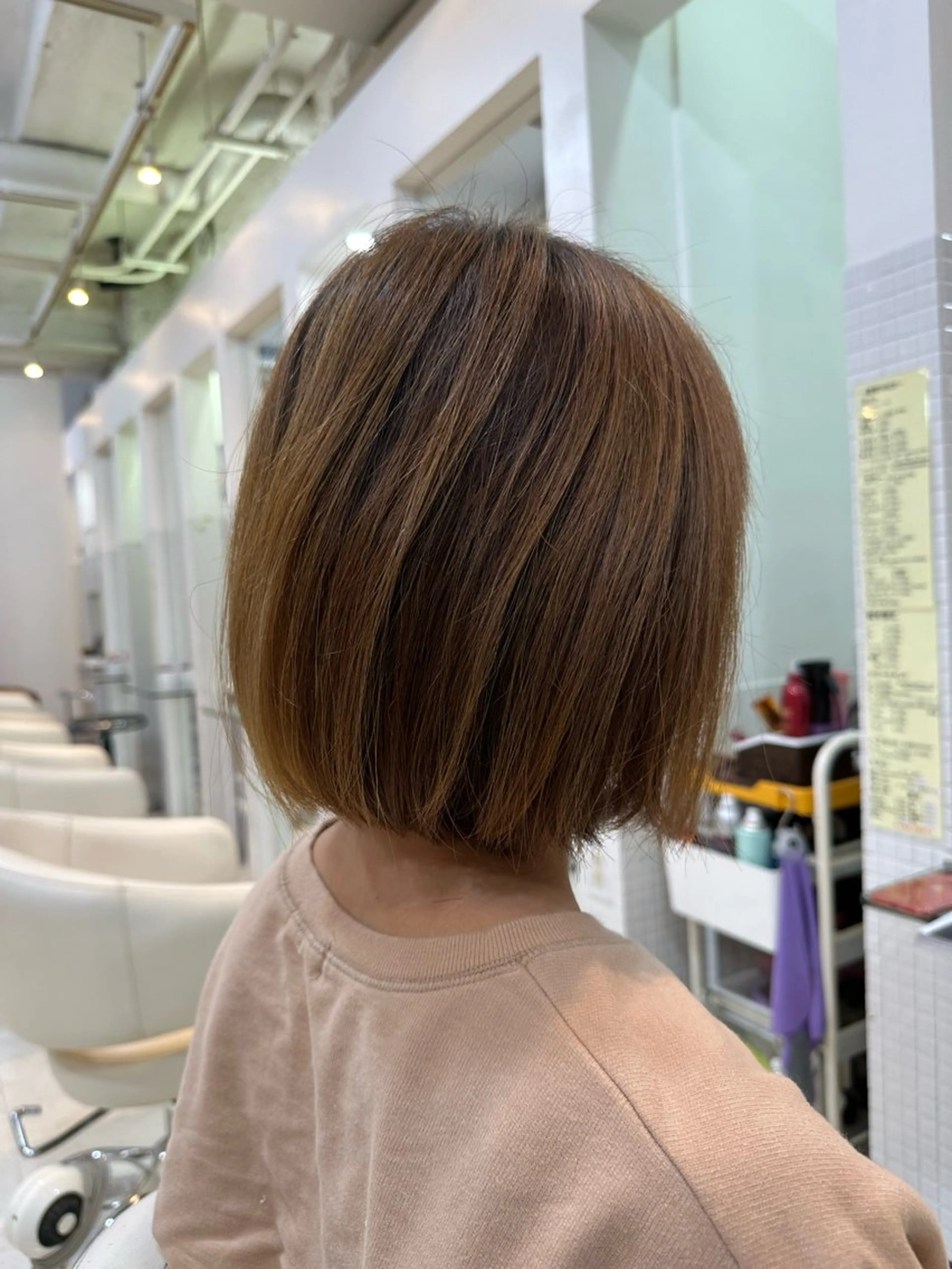 ショート 美容室 Vic5所属・奥田 七都海のヘアスタイル