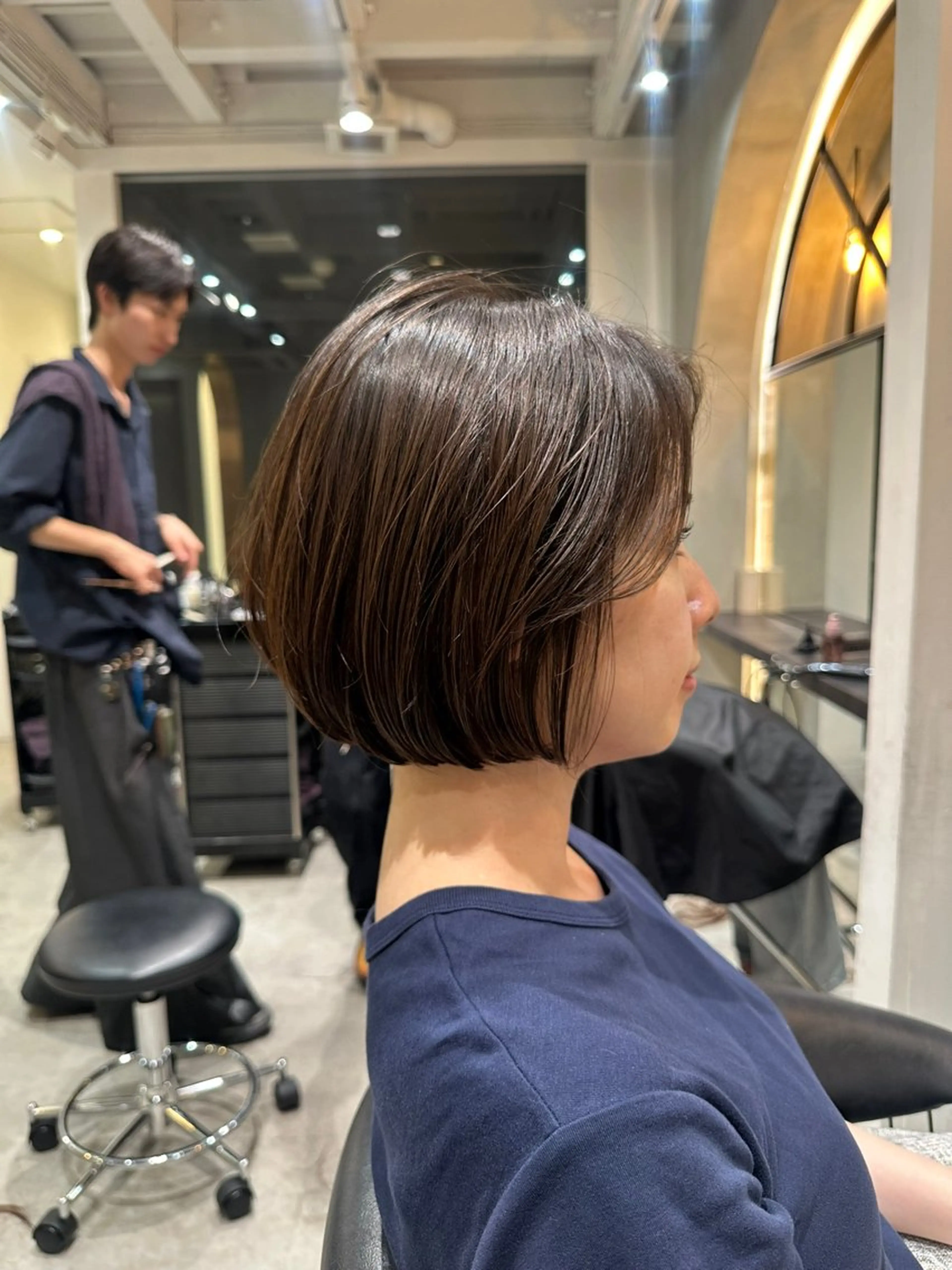 ショート ショートヘア 小顔カット カット ヘアカラー トリートメント ヘッドスパ 遠藤大雅 ショート /ボブ/髪質改善のヘアスタイル