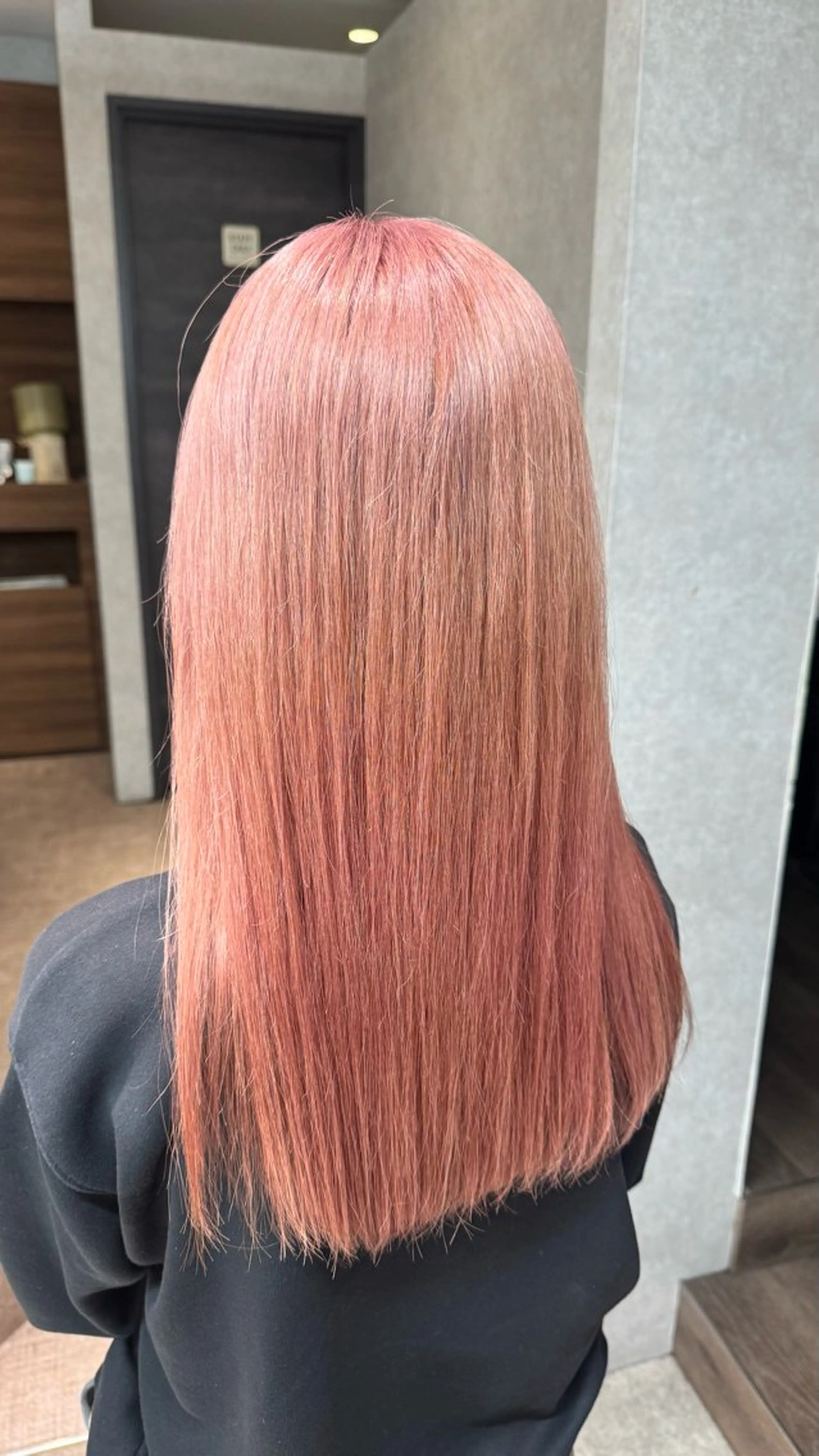 ロング カット ヘアカラー lafith 颯馬/ 難波/美髪/韓国風のヘアスタイル