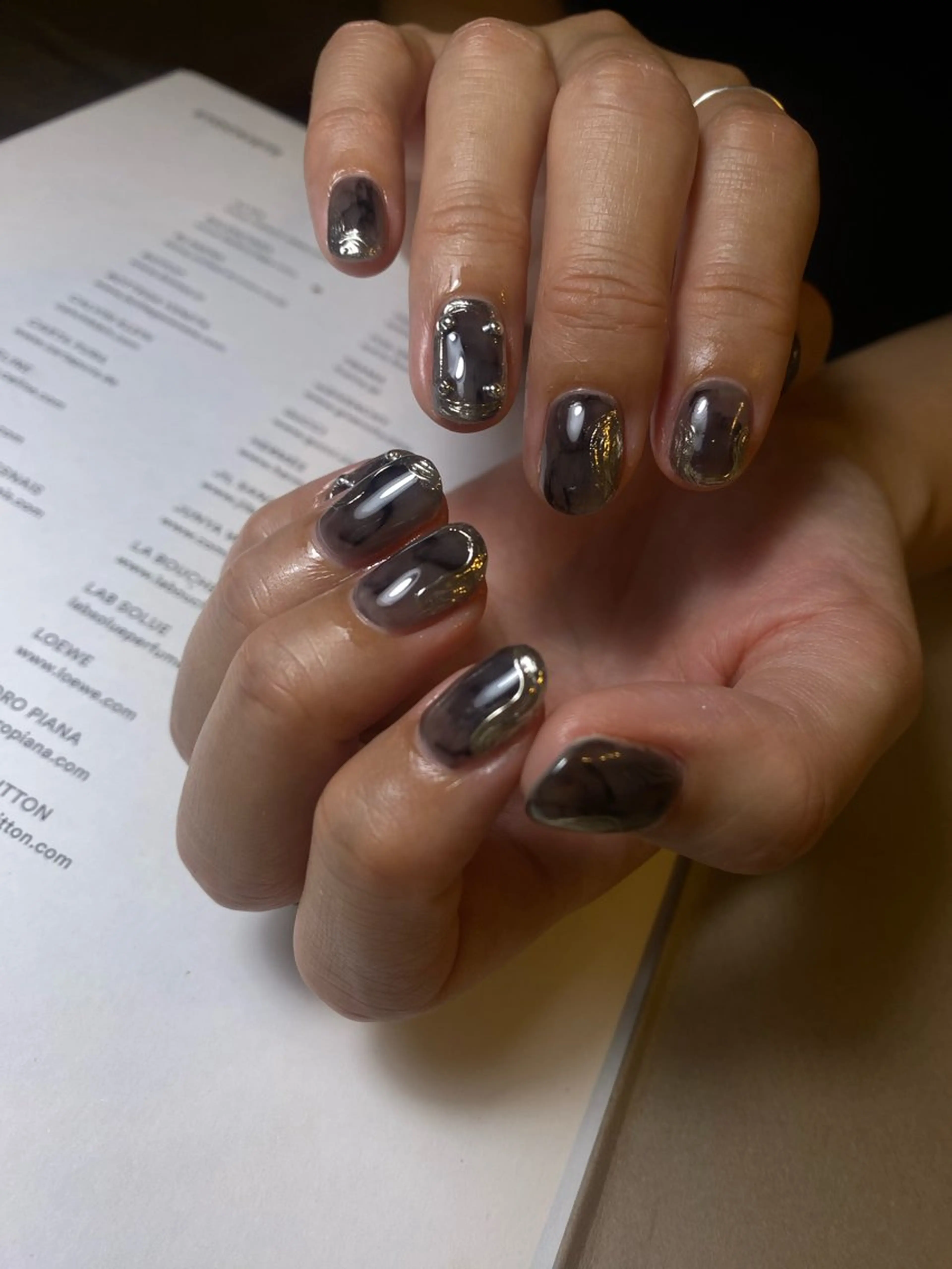 ネイル vivify所属・o sakiのネイルデザイン