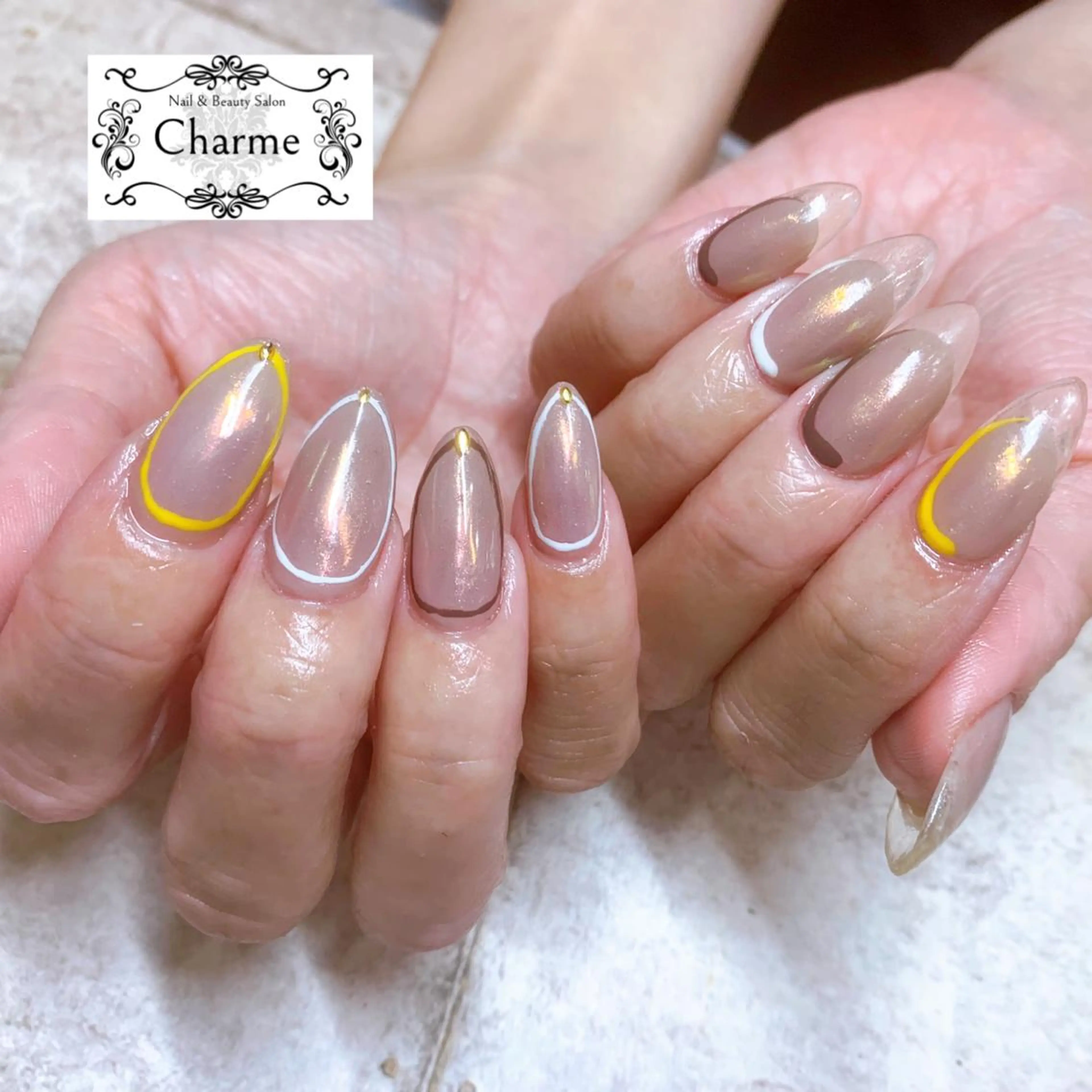 ネイル 冬ネイル Charme -ｼｬﾙﾑ-のネイルデザイン